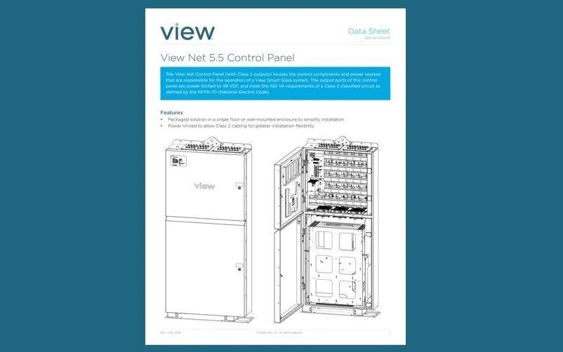View Net Control Panel 5.5 Datasheet