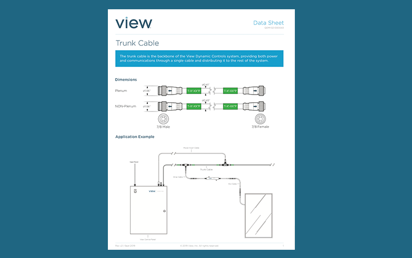 CSS Cabling Data Sheet: Trunk Cable
