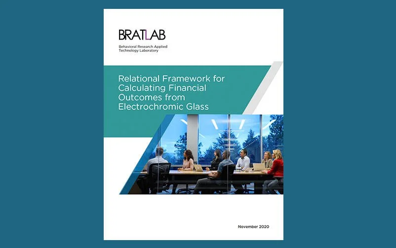 Relational Framework for Calculating Financial Outcomes from Electrochromic Glass