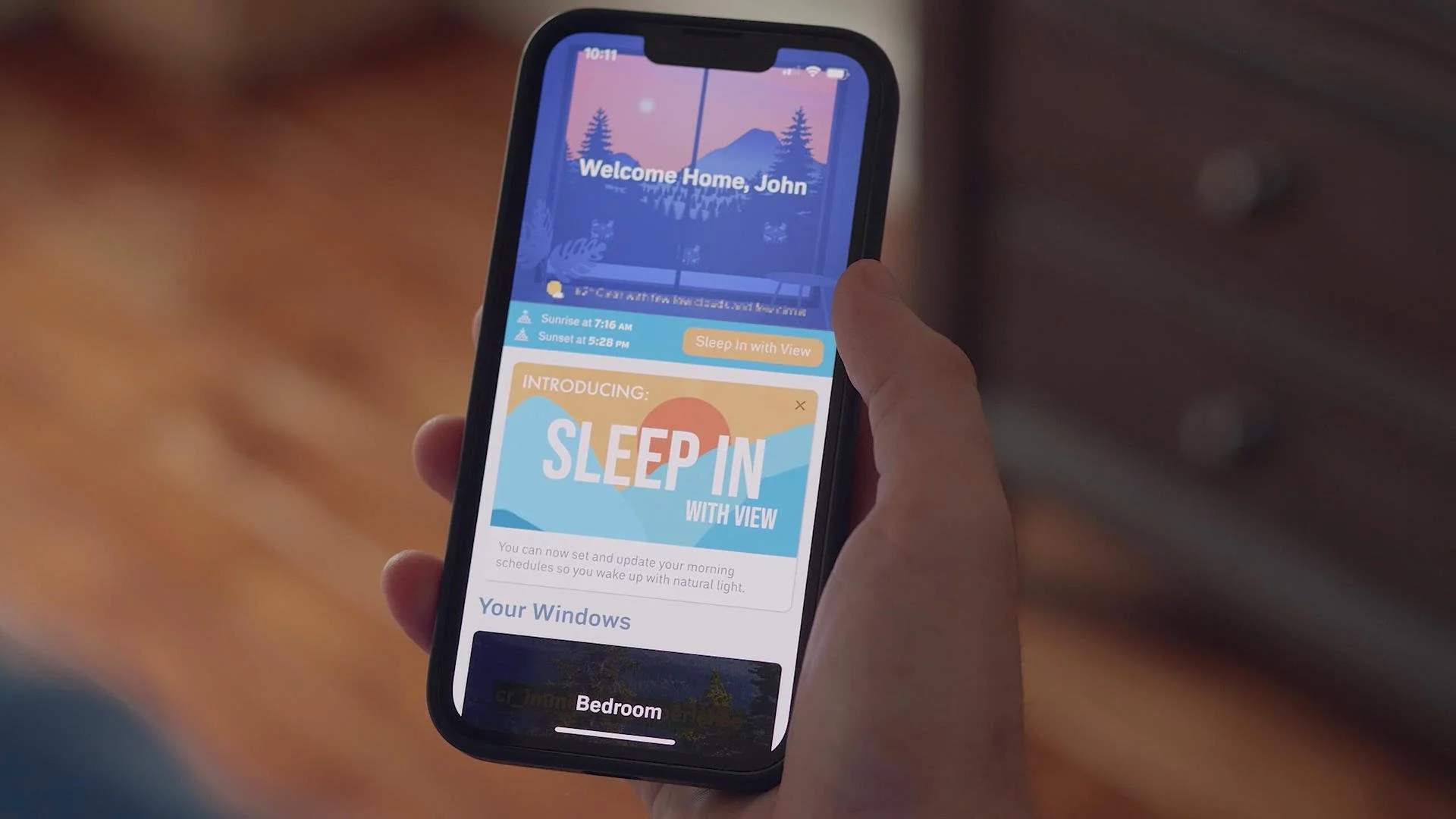 Wish you got more sleep? Introducing Sleep In Mode from View