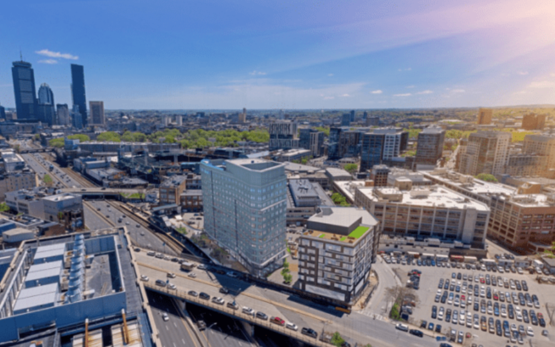 Boston’s Largest Air-Rights Project, Fenway Center, Set to Open First Phase