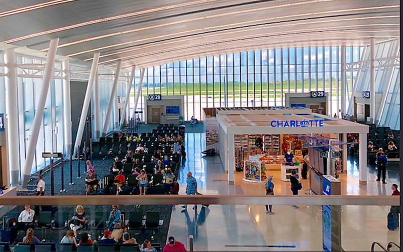 Dynamic glass catches on at major airports