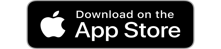 Apple logo with text 'Download on the App Store' inside a black rounded rectangle