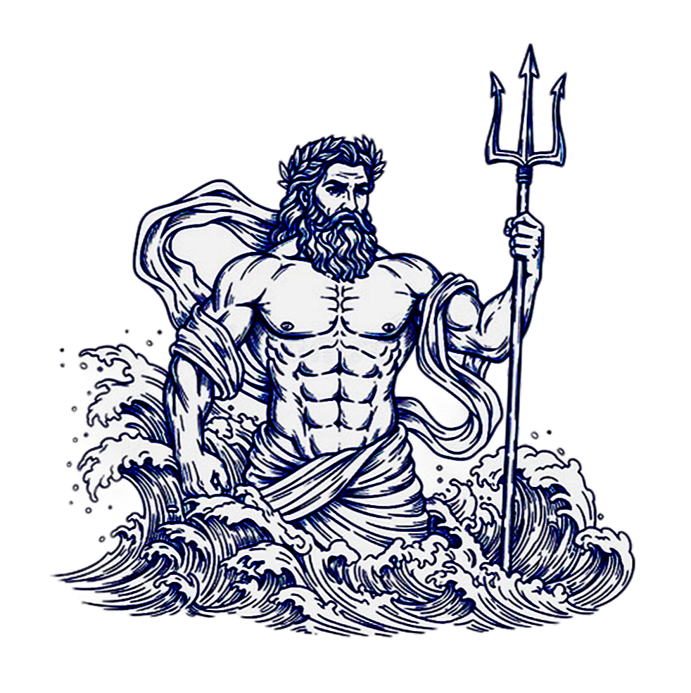 Neptune... the sea god and the planet, and the street in St Kilda where the apothecary products are made.
