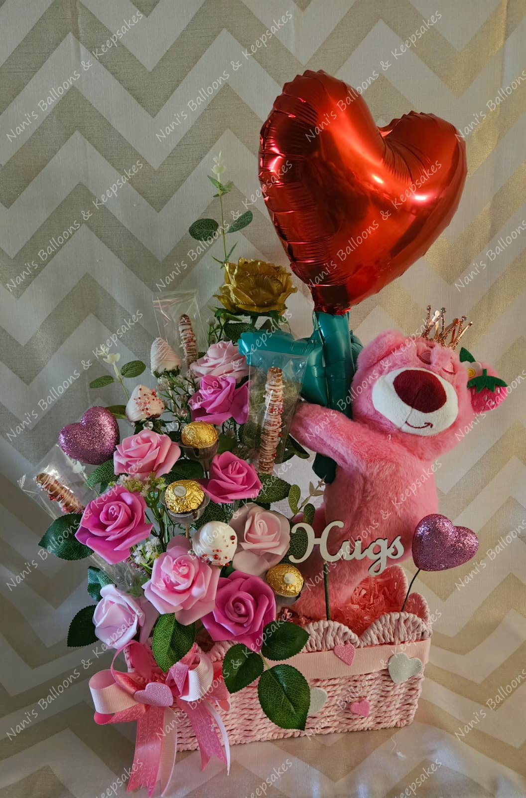 Love & Hugs Gift Basket