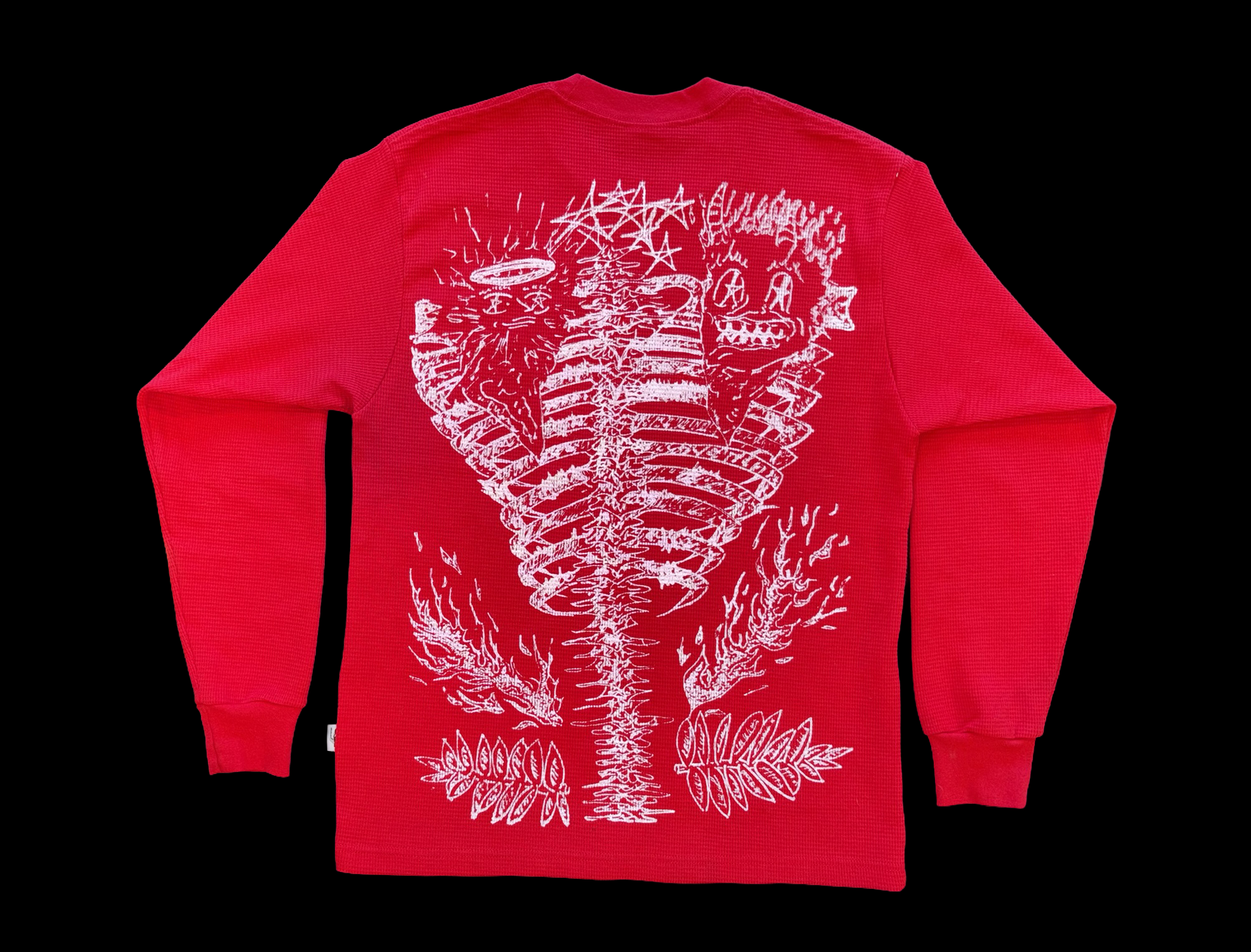 ANGEL N DEVIL RIBCAGE THERMAL RED
