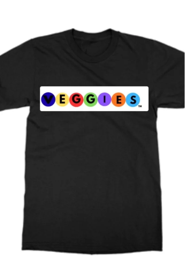 Veggies “Logo” T-Shirt Short Sleeve (Black)