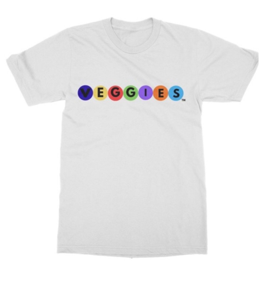 Veggies “Logo” T-Shirt Short Sleeve (White)