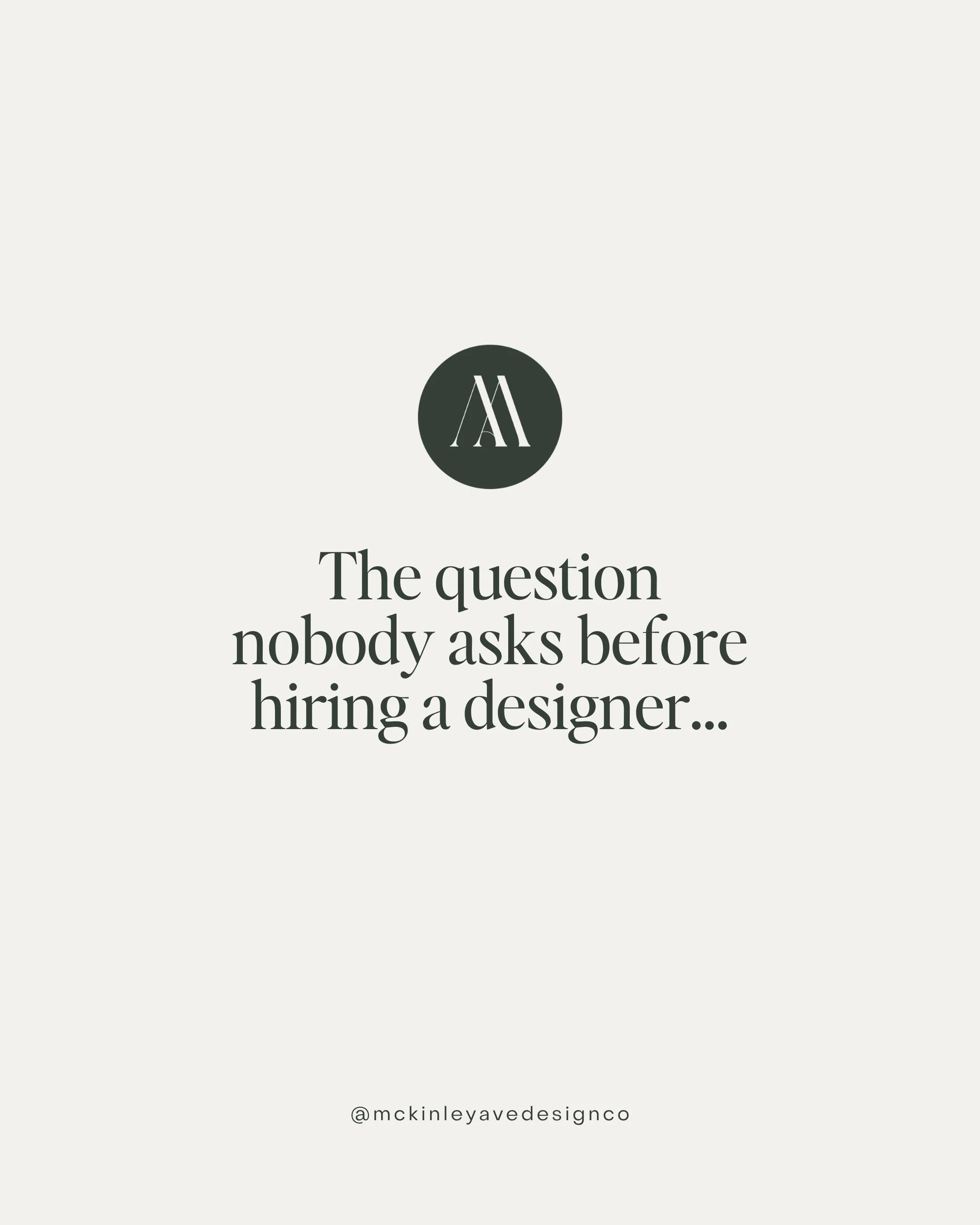 A good designer has a point of view. They&rsquo;ll push back on a trend that won&rsquo;t age well. They&rsquo;ll tell you the thing you saw on Pinterest is going to look dated in three years.

If a designer agrees with every single idea you bring the