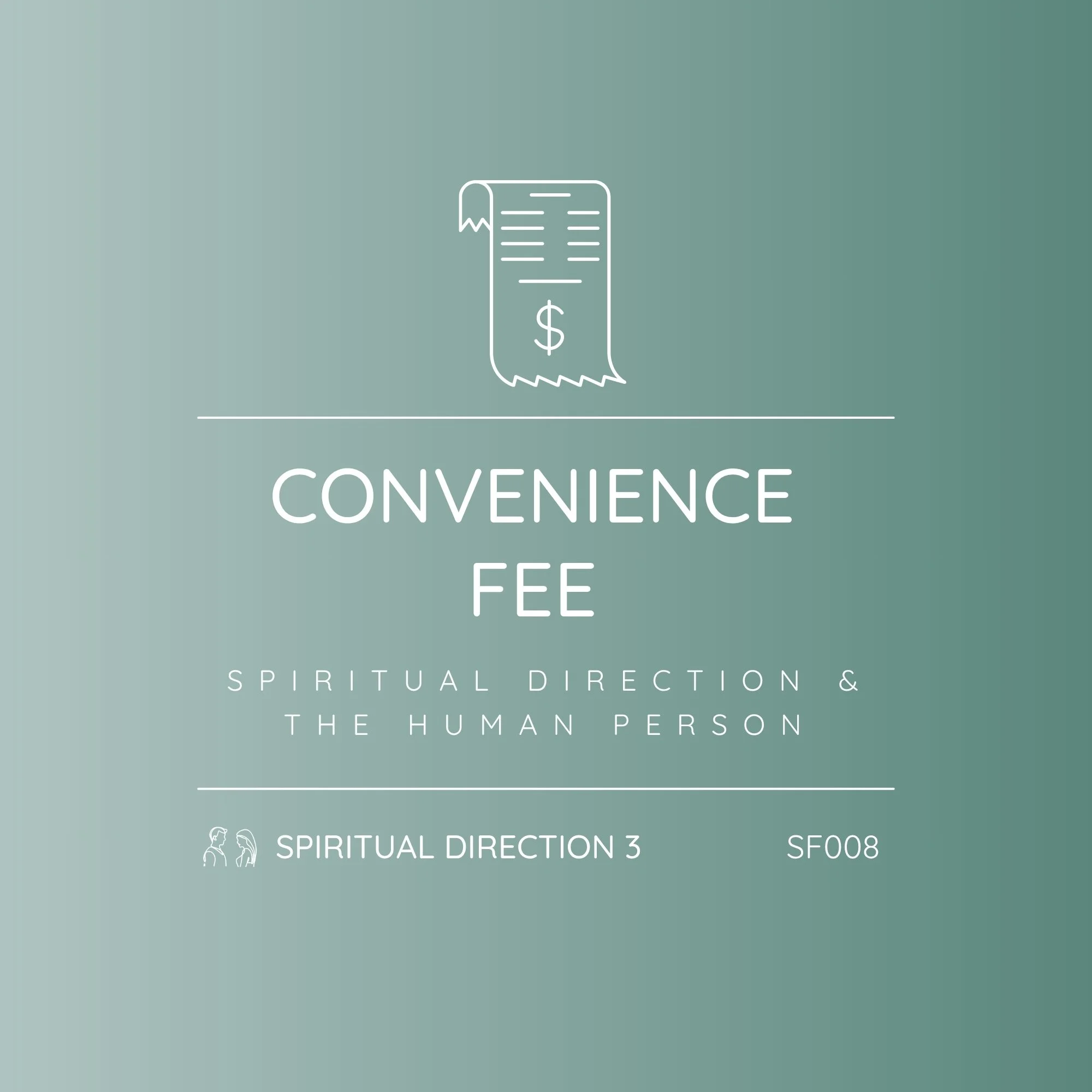 SF008 - Convenience Fee