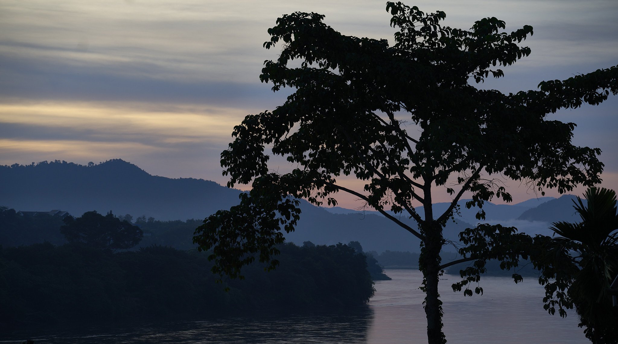 Sunset in Luang Prabang Laos