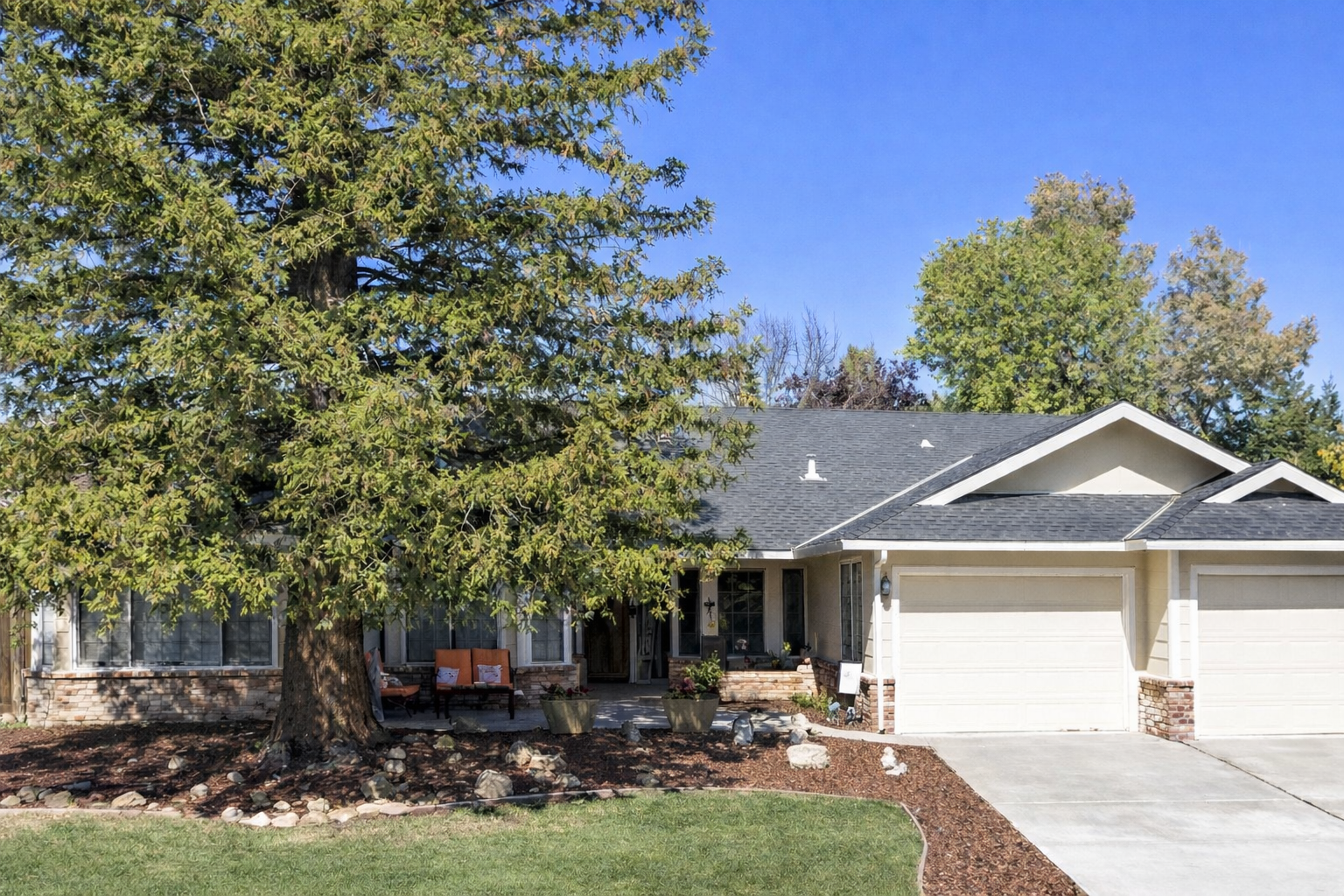 Furnished Rocklin home exterior