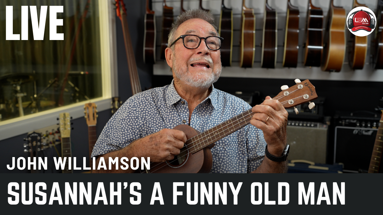 John Williamson - Susannah’s A Funny Old Man (Live Performance)