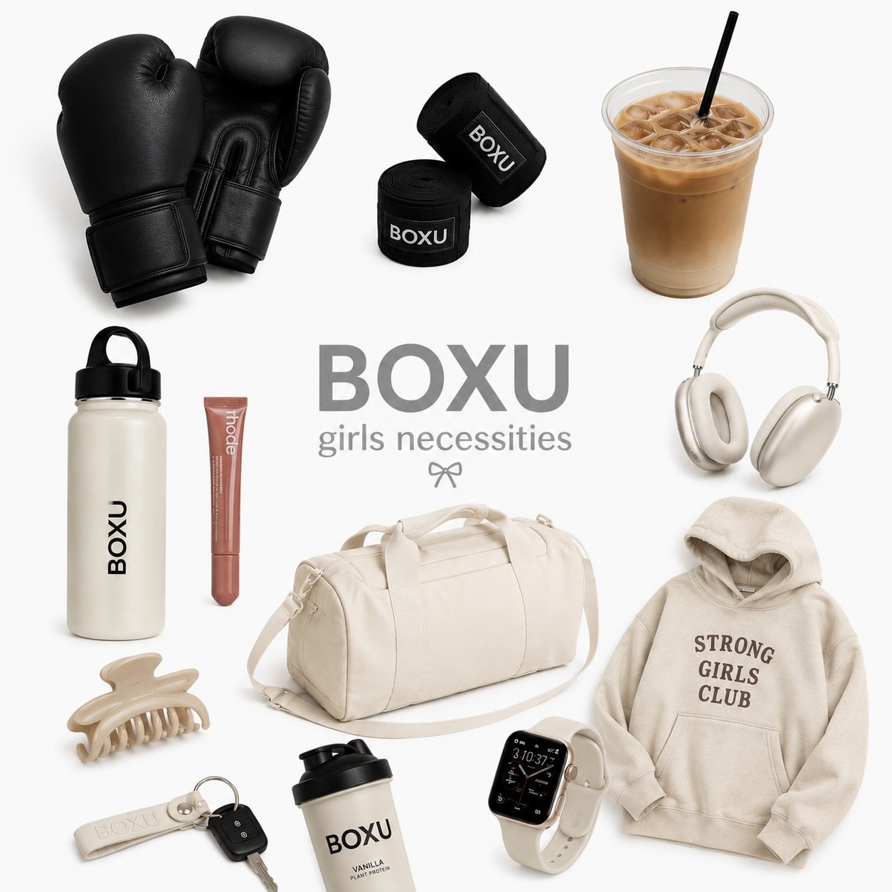 BOXU girls necessities 🙌🏼 

#stronggirls 
#boxusociety 
#padwork 
#womenwhobox