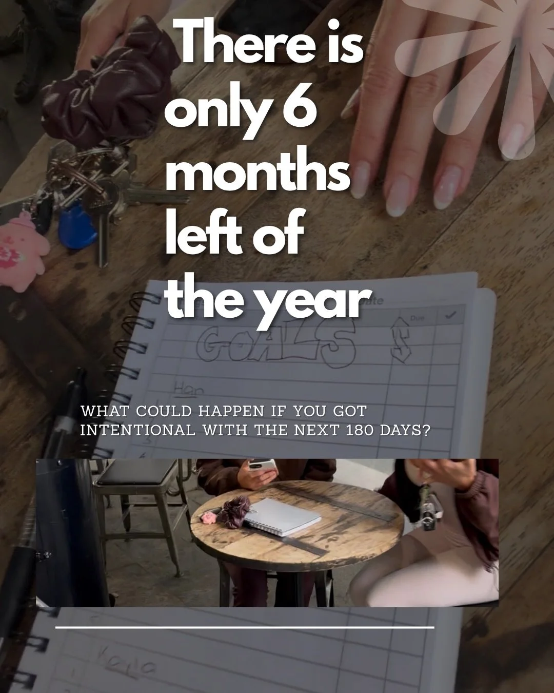 Half the year is gone already. Don&rsquo;t wait for January. Grab a coffee with your crew, write down your goals, and make the next 6 months count. ☕️✨ 

#GoalSetting #WomenSupportingWomen #6MonthChallenge #boxusociety