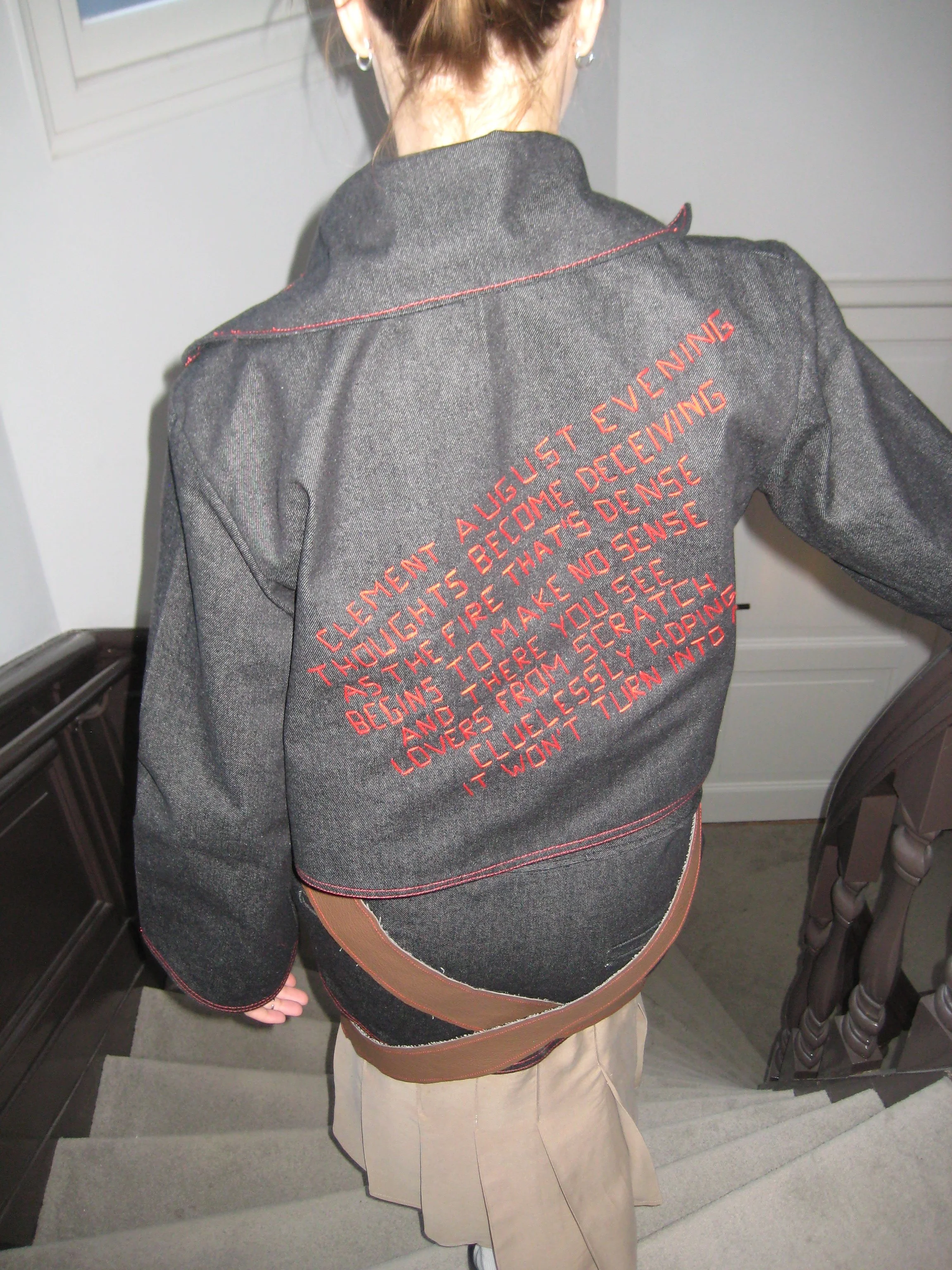 Creative Denim Suit, shot in Amsterdam