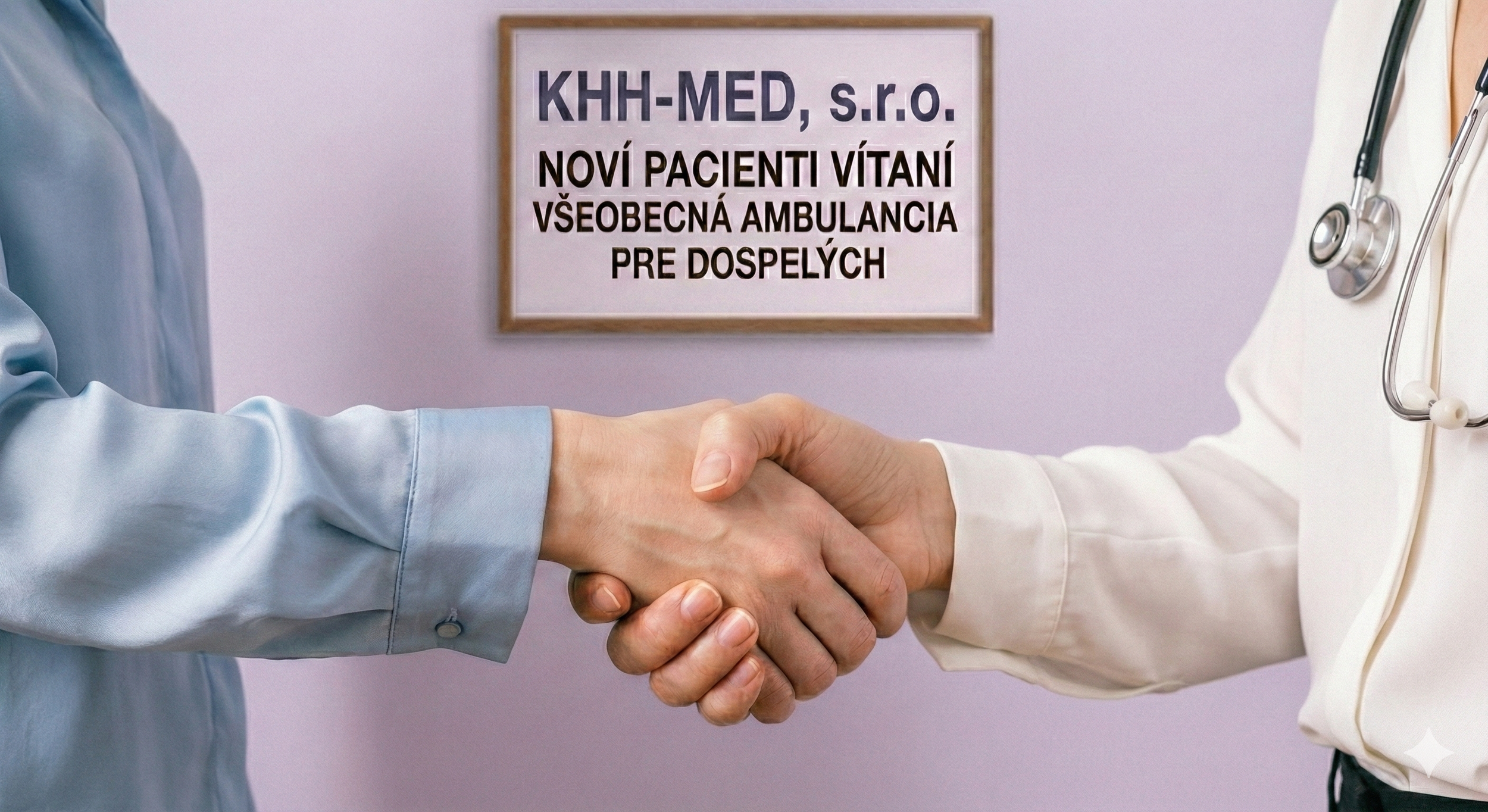 Aktuálne prijímame nových pacientov – registráciu vybavíte z pohodlia domova