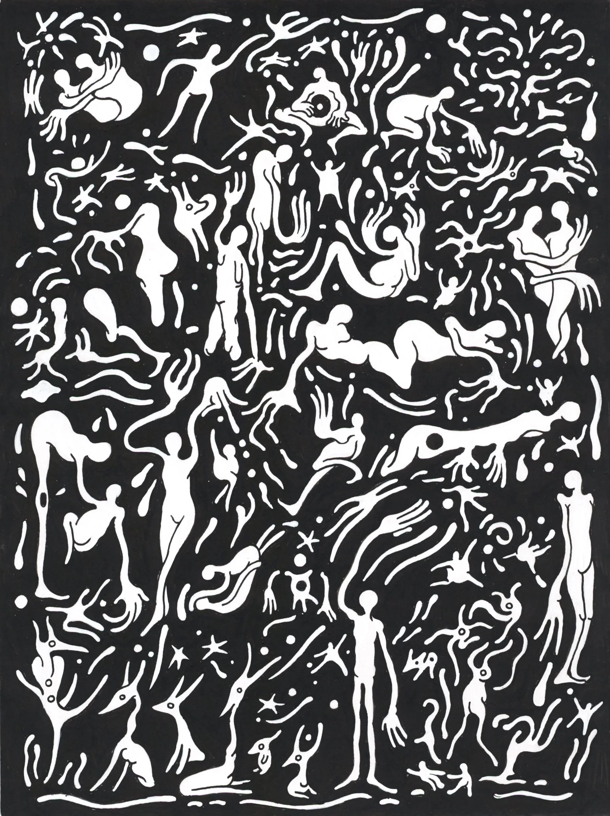 'Return to the fold'  9" x 12"