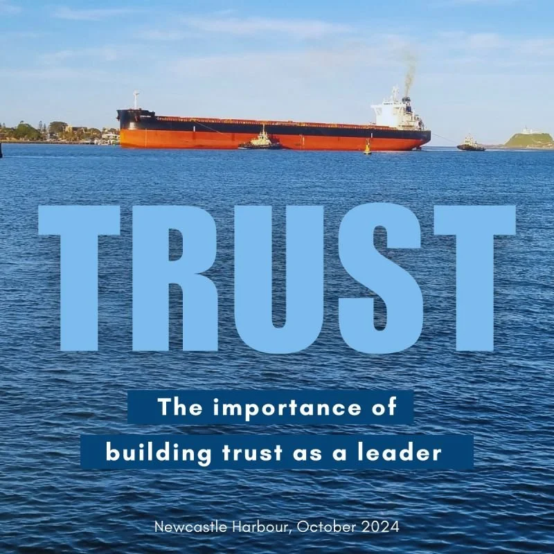 Trust - the importance of building trust as a leader