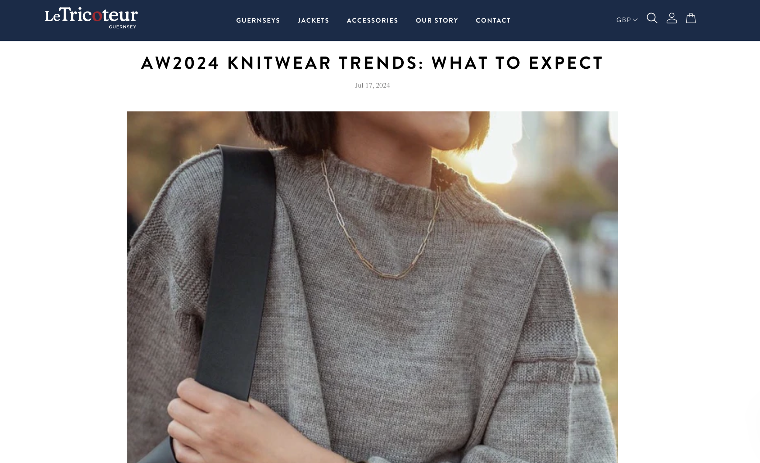 Read AW24 Autumn Knitwear Trends