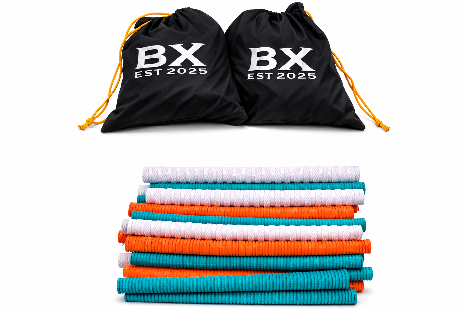 Batting gloves packaging and bat grips