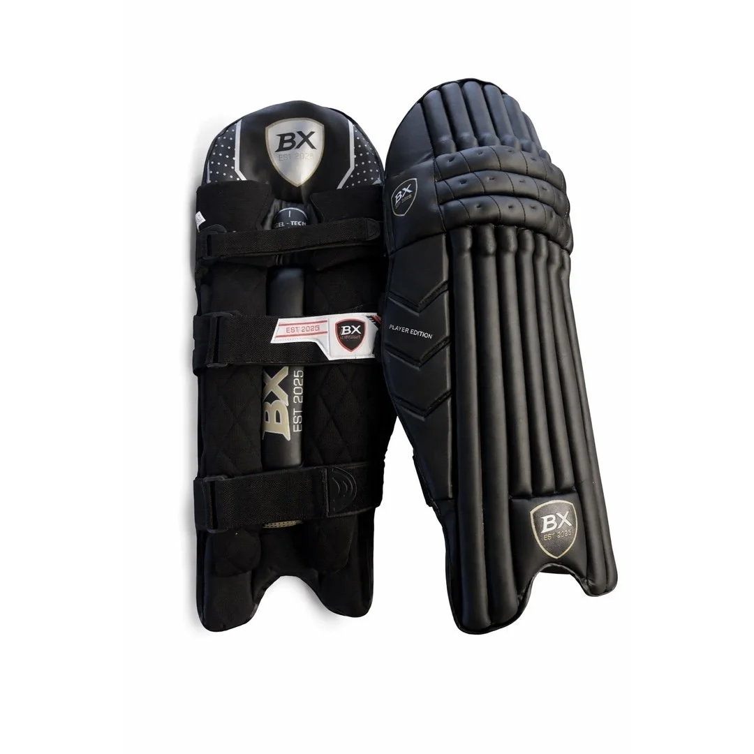 Player edition black batting pads