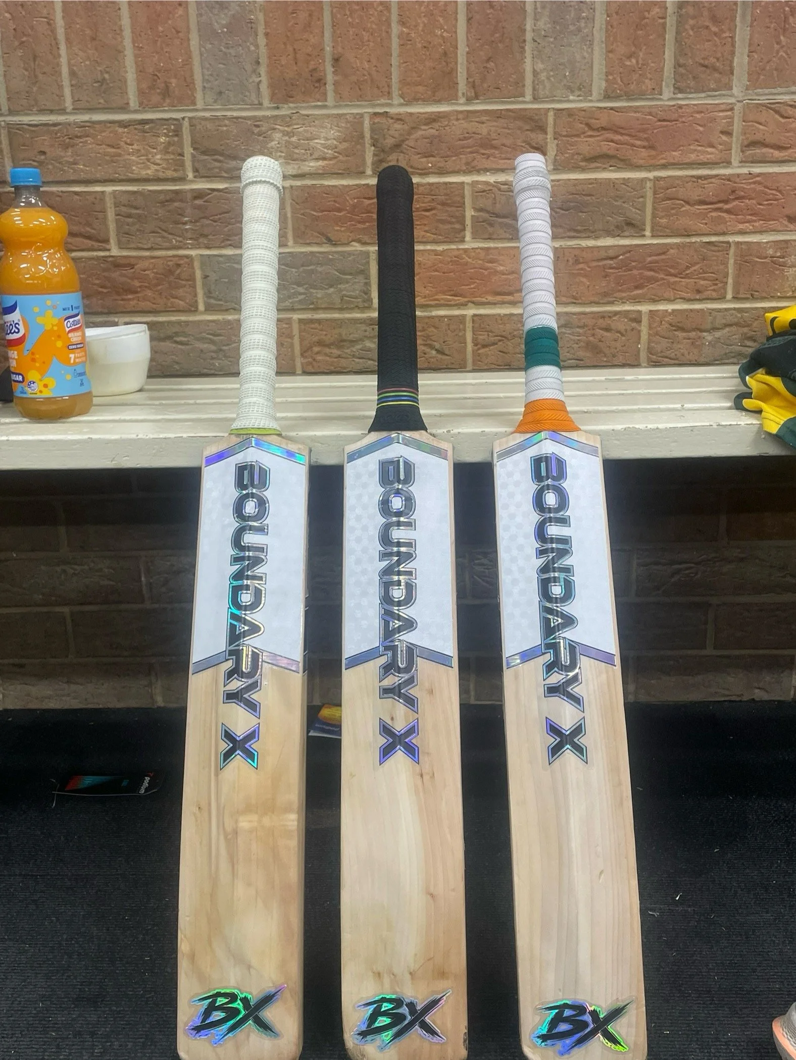 Player edition English willow stick used by two local players Joel Brann and Ethan lamers from LDCA cricket league