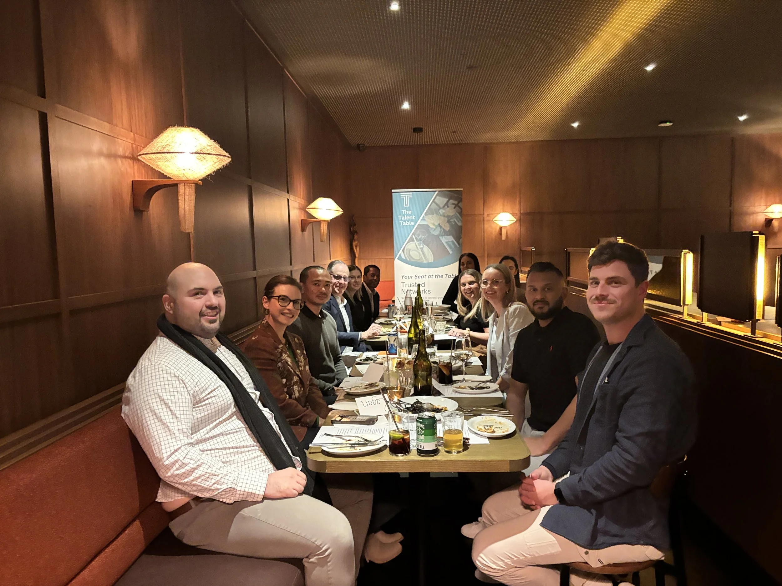 Melbourne 22nd October TALENT TABLE