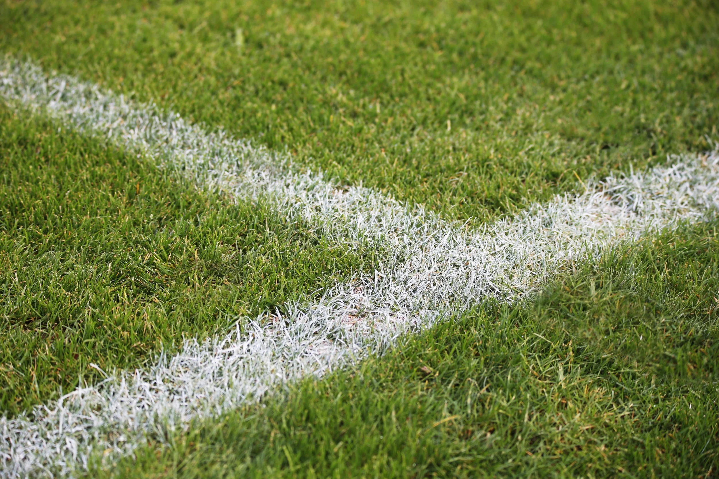 Futbol sahası çizgisi detayı – spor hukuku alanını temsil eden görsel