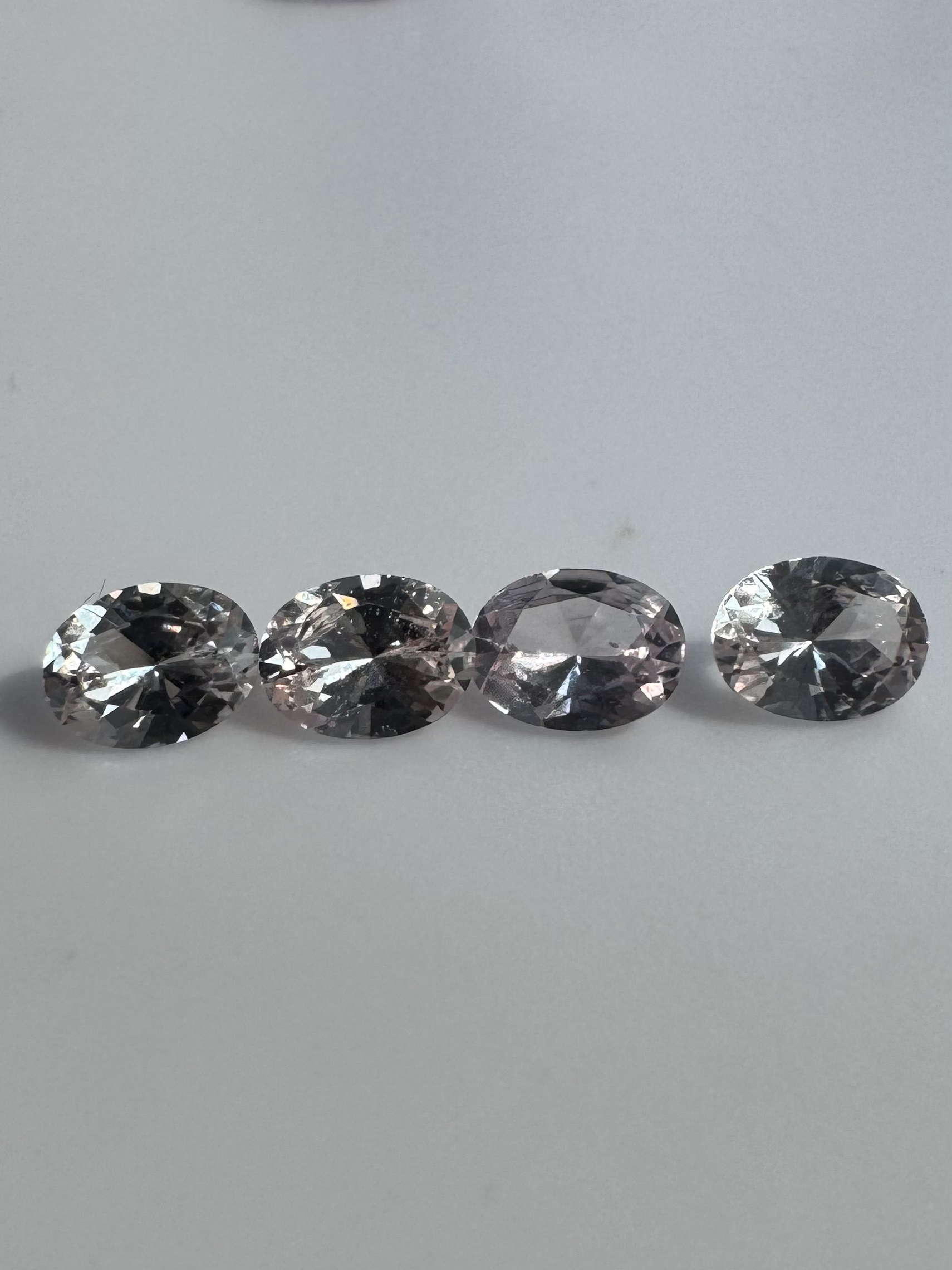 Ceylon Sapphire (No Heat), White, Round Cut Rose Flat: 3.0 and 2.5, Round Cur Star Cut: 3.0 and 2.5, Oval Cut: 5 x 3 and 4 x 3, Octagone Cut 4 x 2