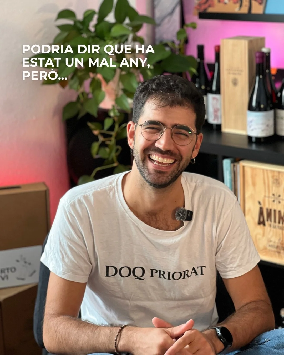 I tot gr&agrave;cies a vosaltres! 💛

El 2025 no ha estat un any f&agrave;cil,
per&ograve; ha estat molt nostre 🍷

Hem apr&egrave;s, hem treballat molt i hem compartit molt vi catal&agrave; amb vosaltres, que al final &eacute;s del que va tot aix&og