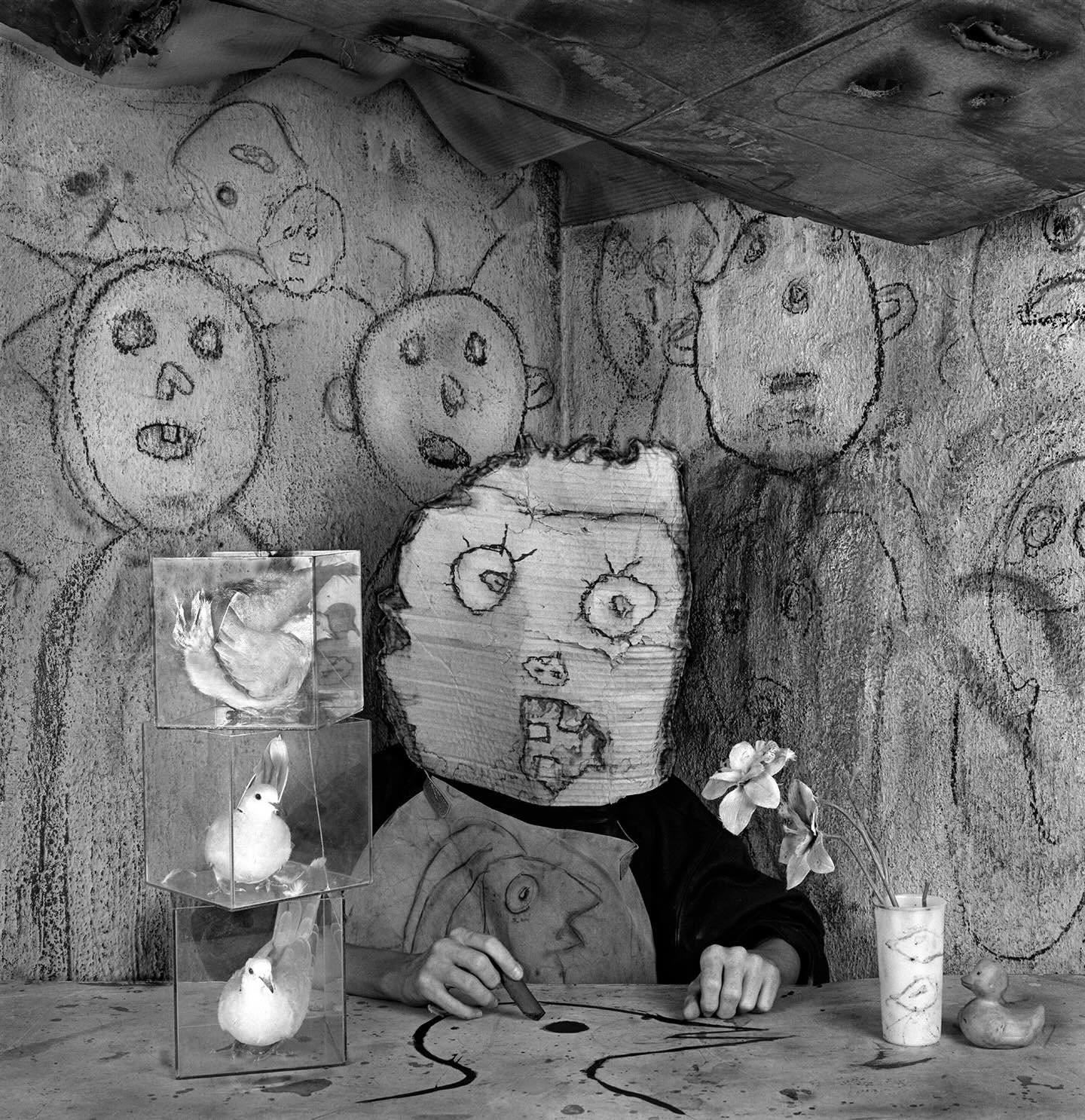 Artist, 2012, from &bdquo;the Asylum of the Birds&ldquo; by @rogerballen #fantasticartwork #contemporaryart #brainfood #photographyartist #photographycollector