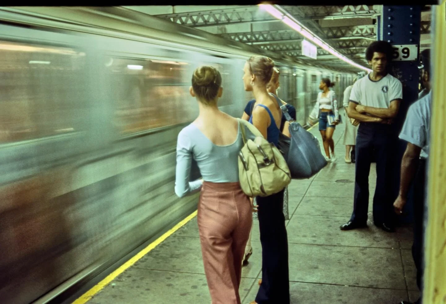 After_the_Rehearsal, Subway New York, 1982 by #willyspiller #fantasticartwork #contemporaryphotography #fotographyart #photographycollector