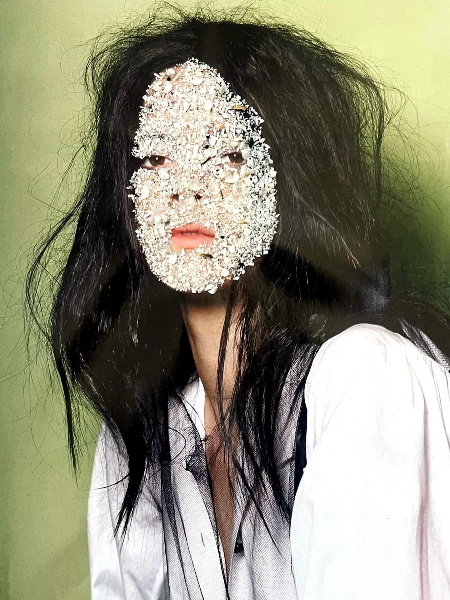 Behind_the_mask_a_face II, 2024 by #lottaantonsson @lottaantonssonstudio #fineartsphotography #contemporaryartphotography #photographylovers #photographycollector