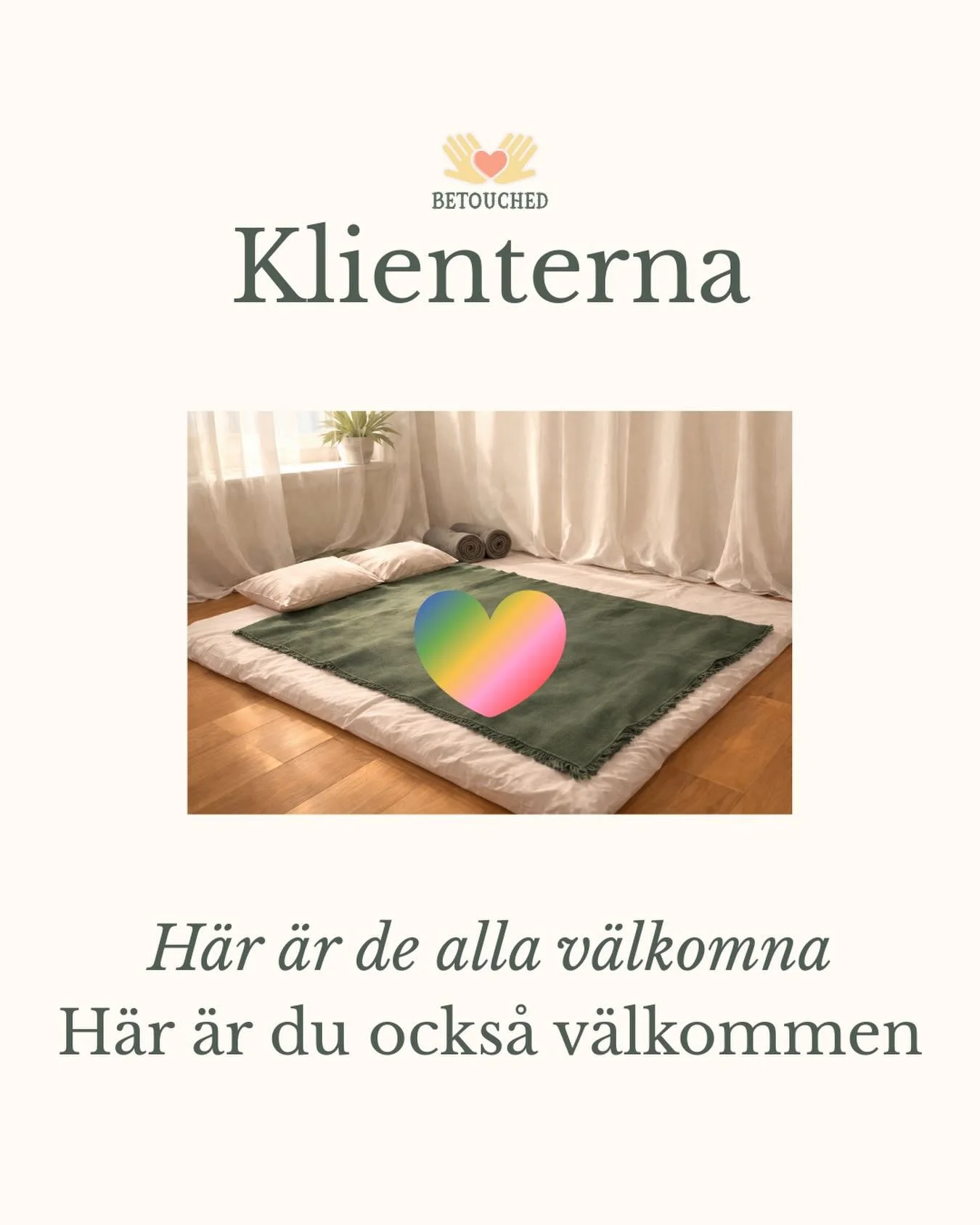 Klienterna &ndash; ett sista ord 🌿

Under de senaste veckorna har du f&aring;tt m&ouml;ta n&aring;gra av de m&auml;nniskor som kommer till mig.

Alva som beh&ouml;ver vila.
Eric som vill sl&auml;ppa prestation.
Lukas som &ouml;var p&aring; n&auml;rh