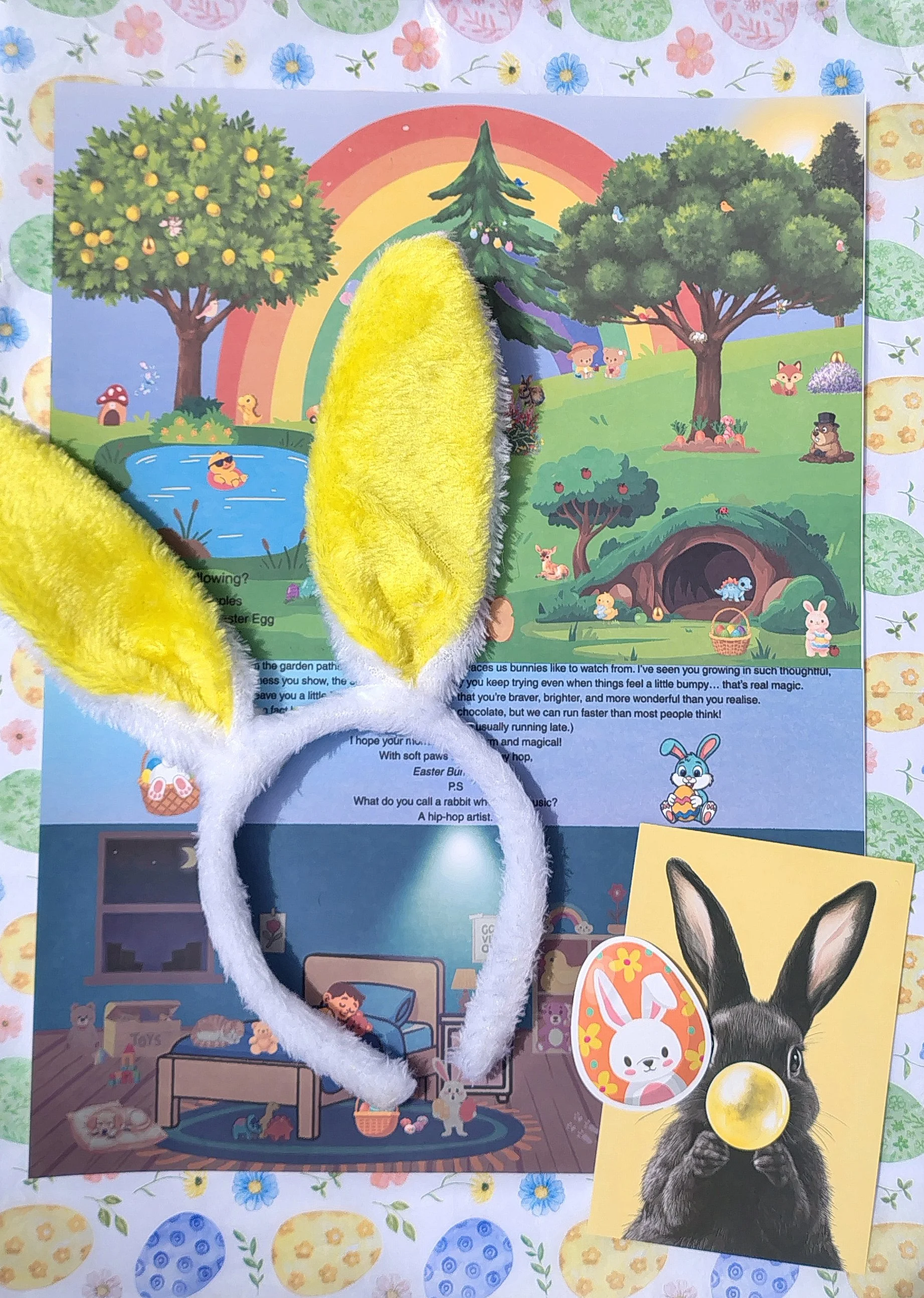 The Gentle Easter Bunny Letter