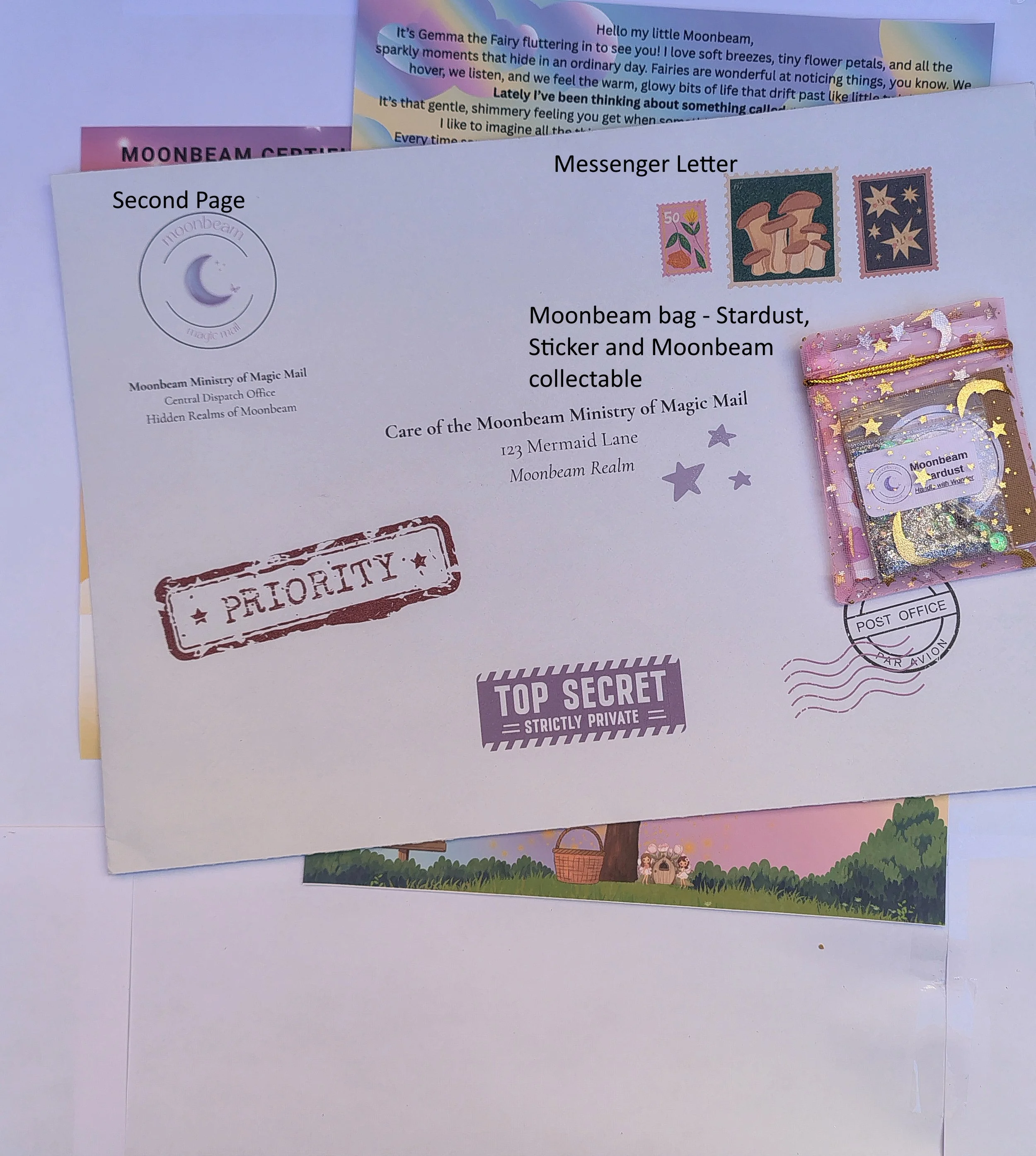 Gemma the Fairy - Gratitude Letter