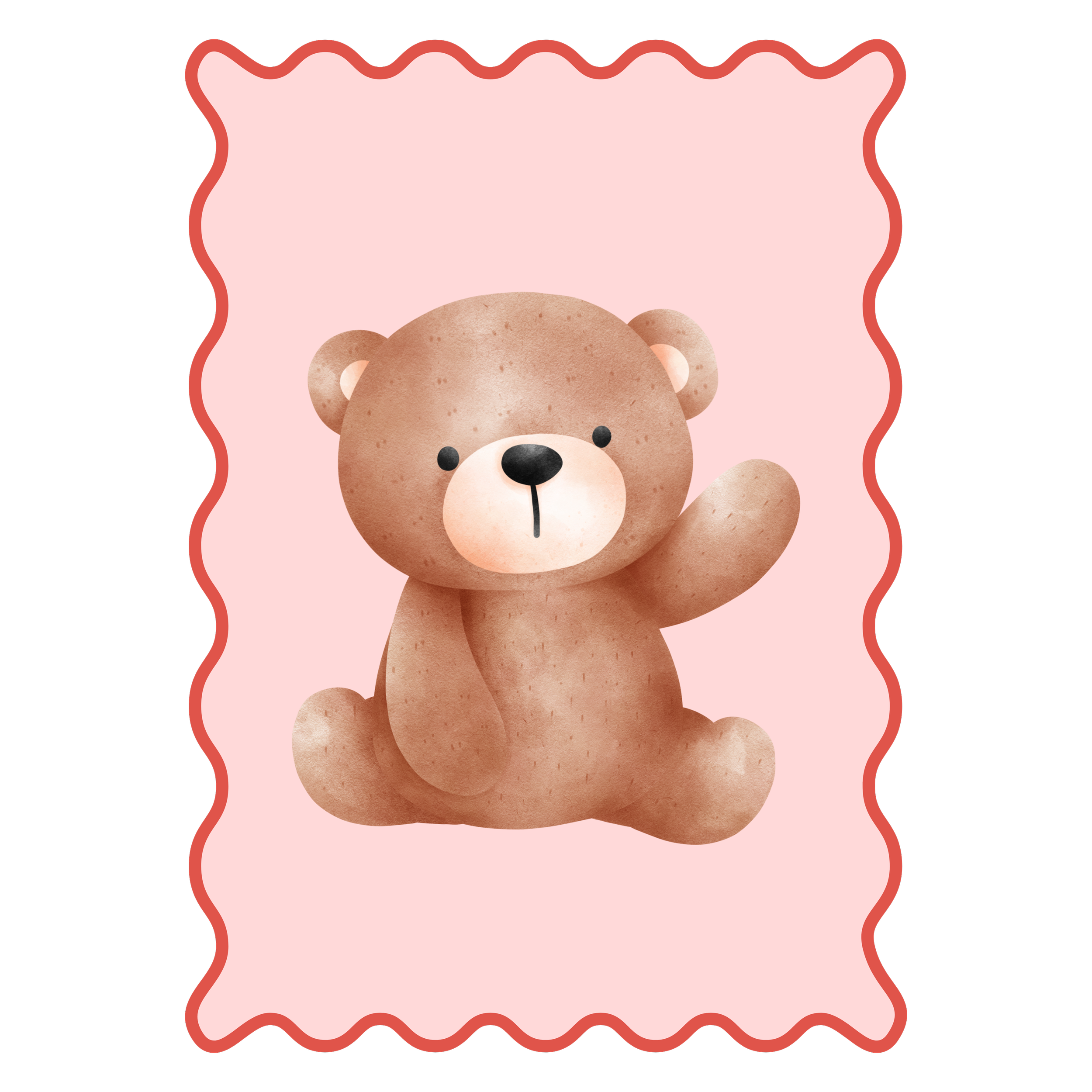 teddy bear letters for kids – Moonbeam Magic Mail