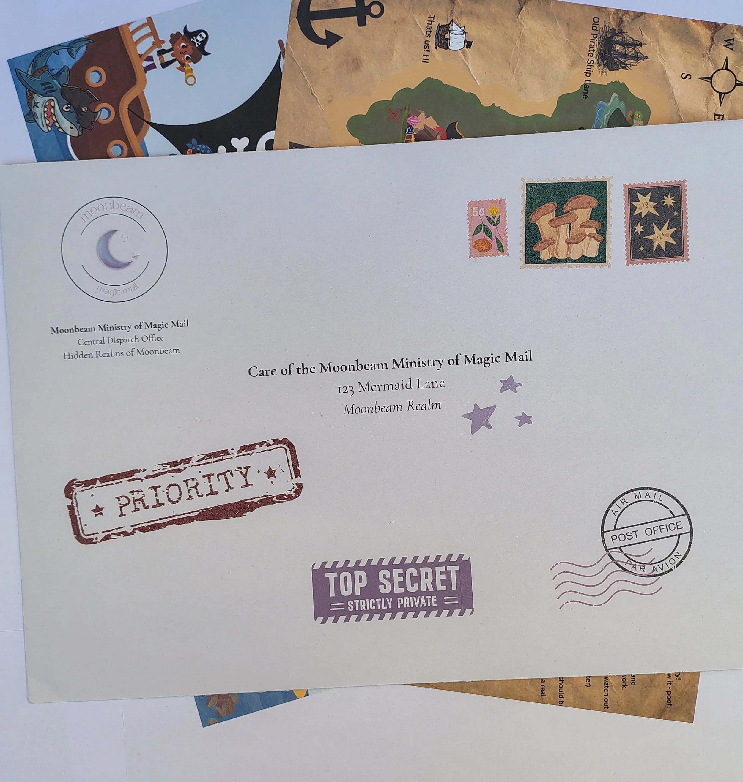 Pirate Letter - The Captain's Crew Letter