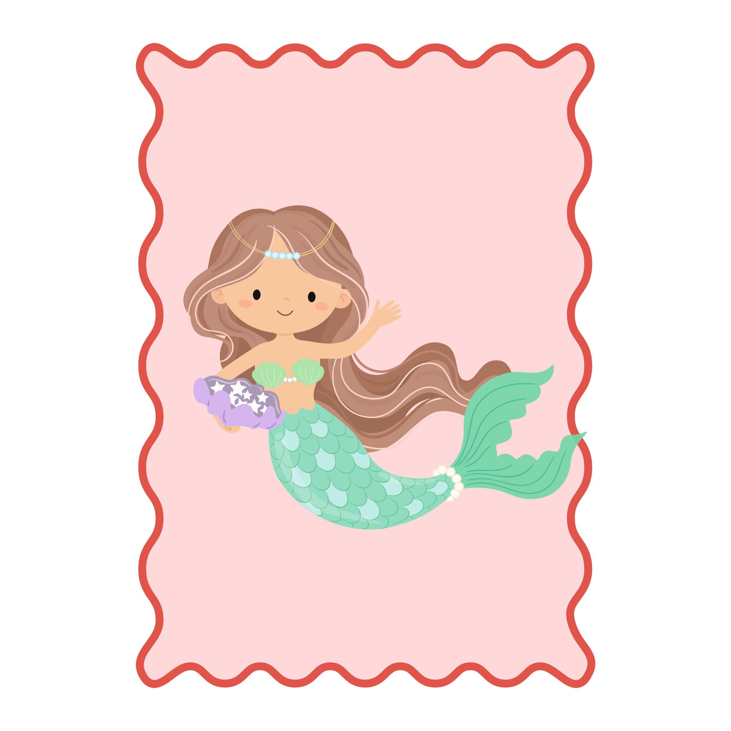 mermaid letters for kids – Moonbeam Magic Mail