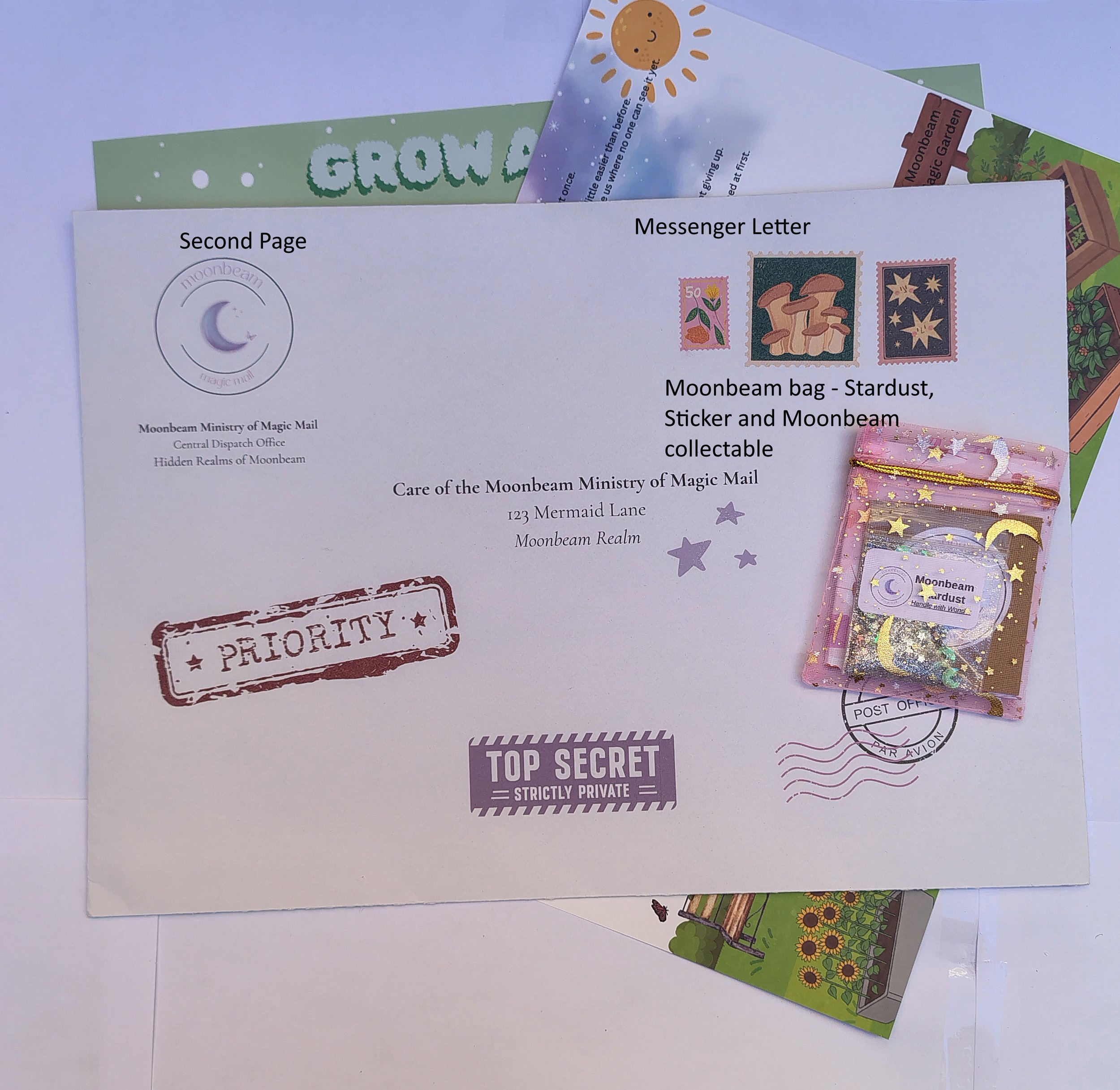 Sunny the Fairy - Growth Letter