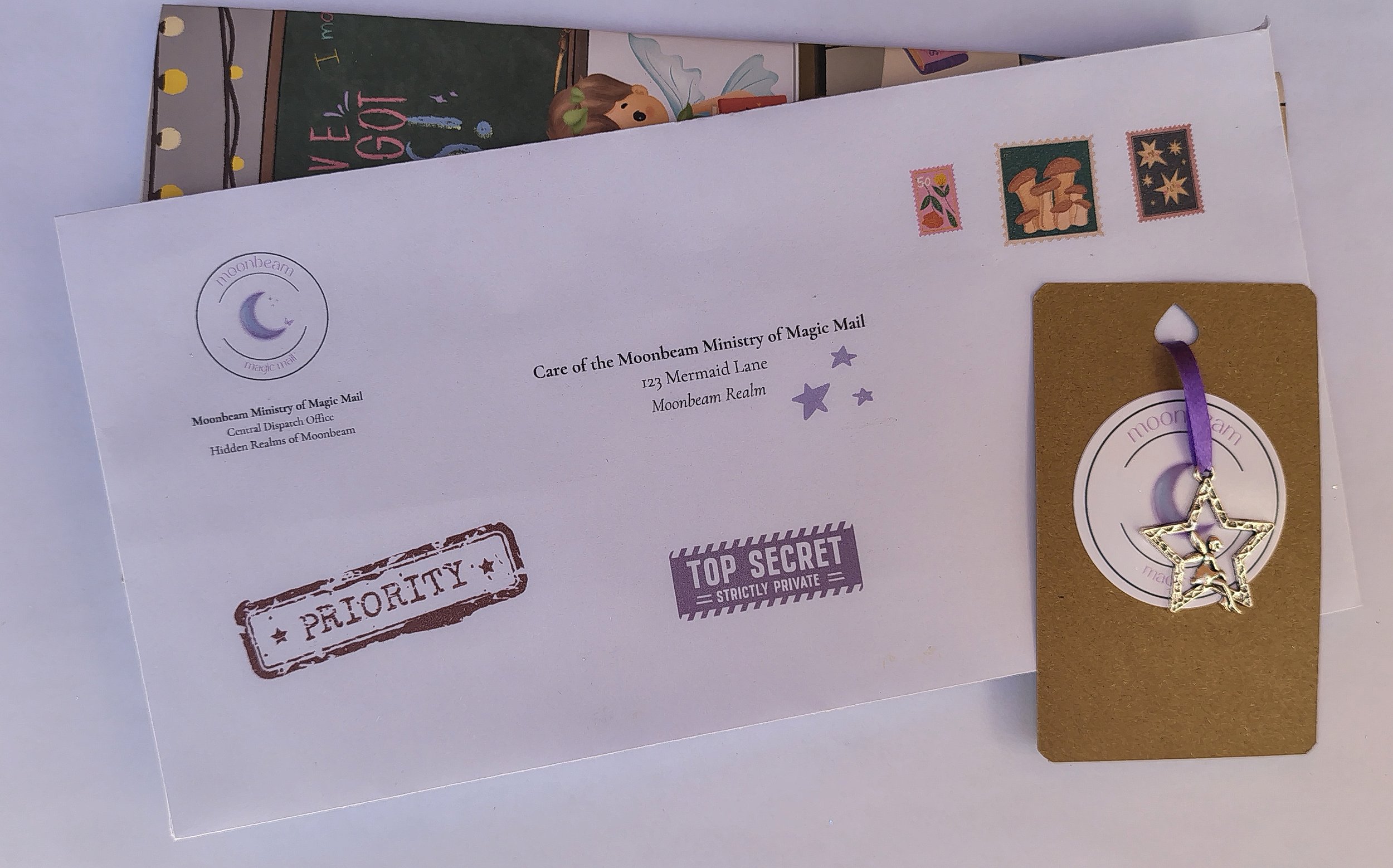 Mini Moonbeam - Fairy Confidence Letter