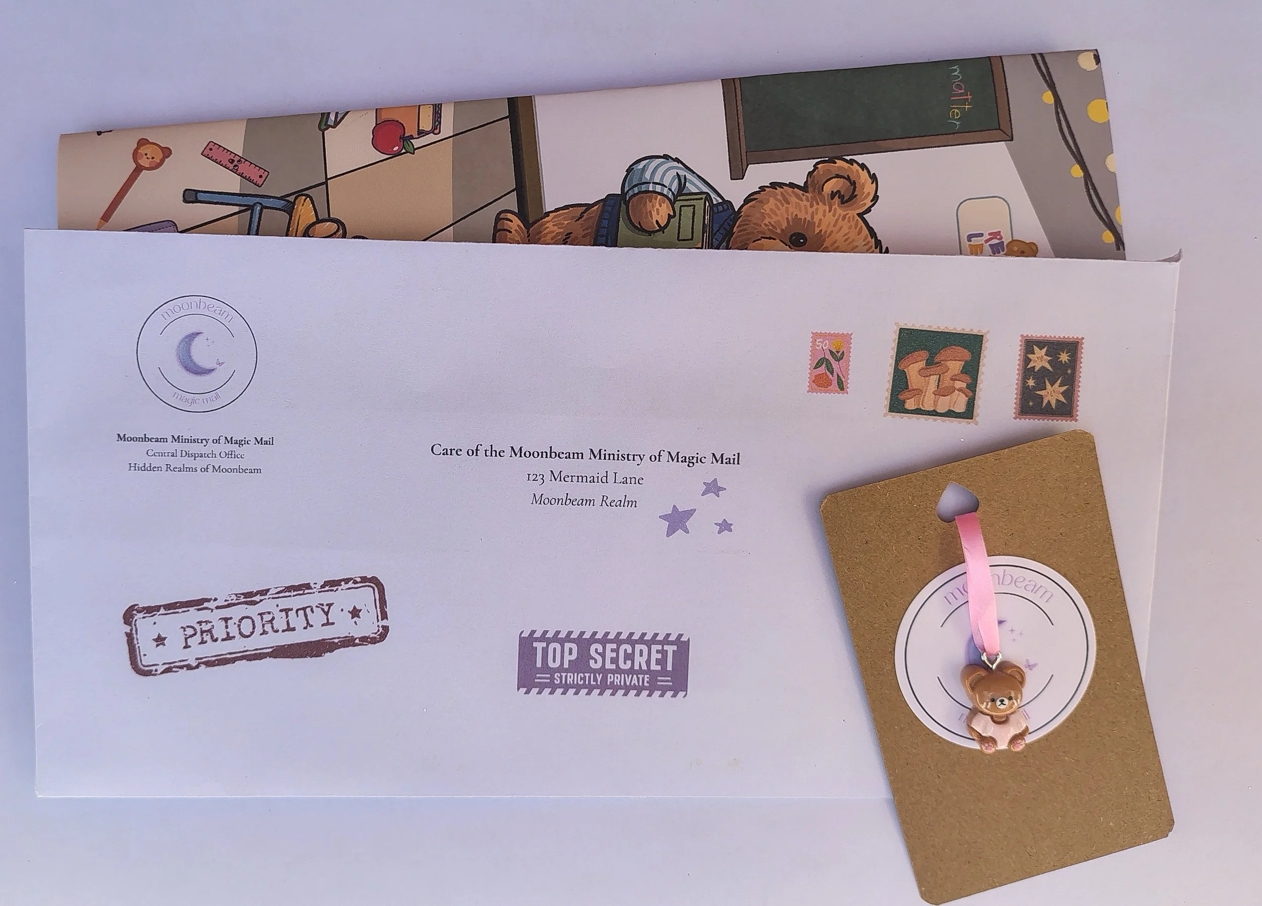 Mini Moonbeam - Teddy Bear Confident