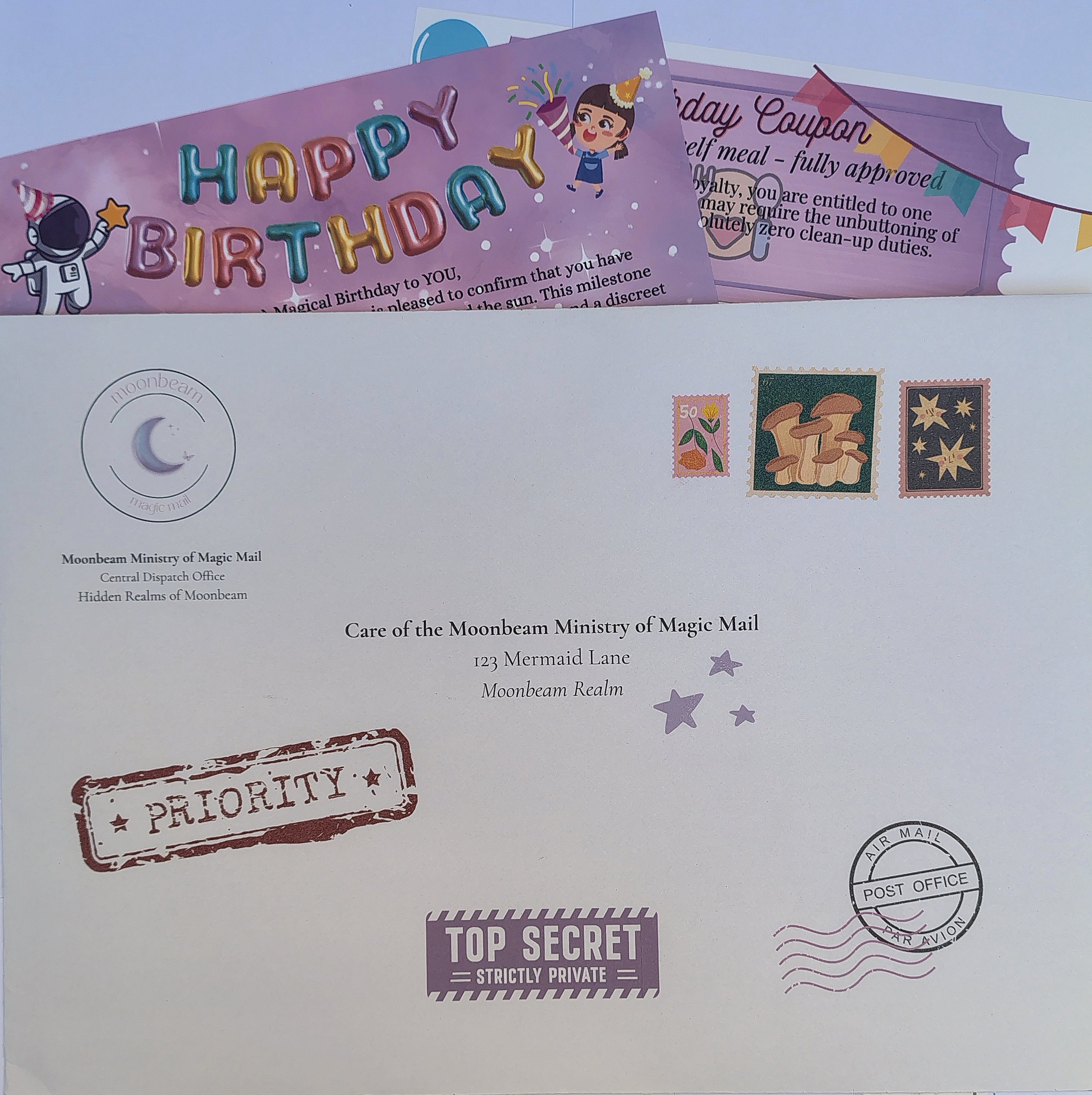 Adult Birthday Letter - Still Magical, Still You