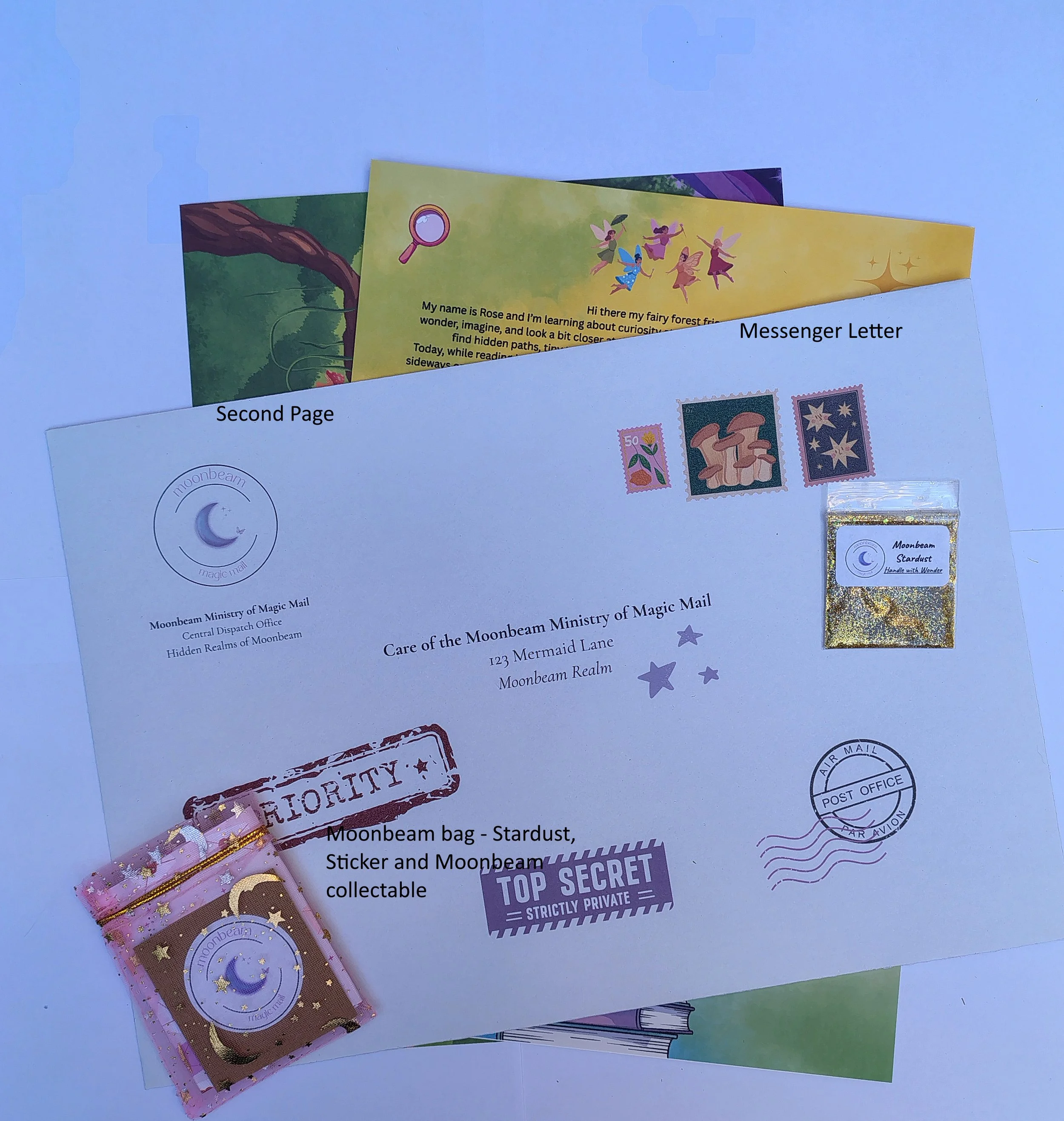 Rose the Fairy - Curiosity Letter