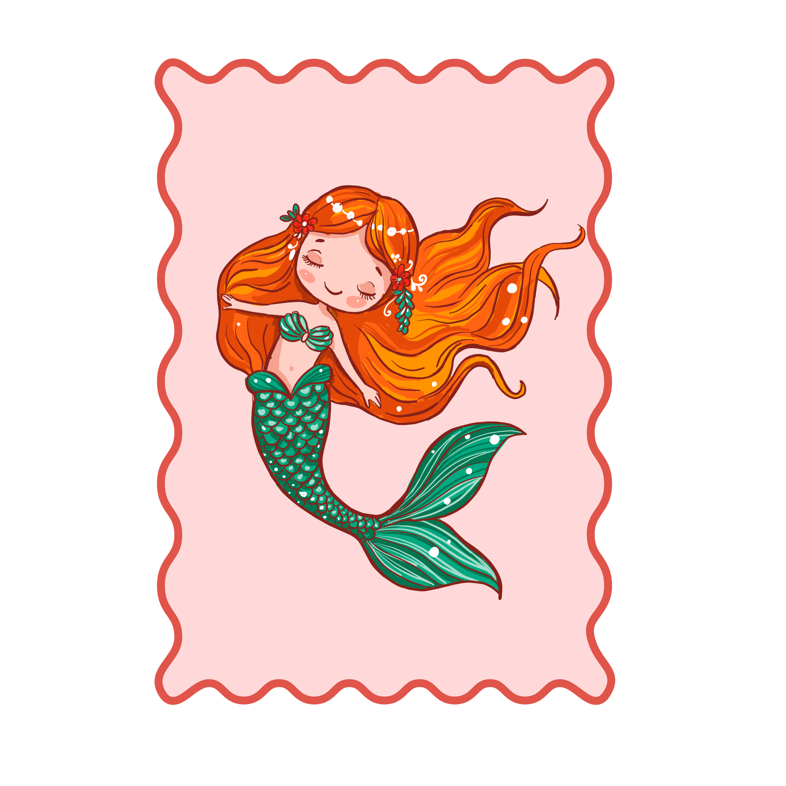 mermaid letters for kids – Moonbeam Magic Mail