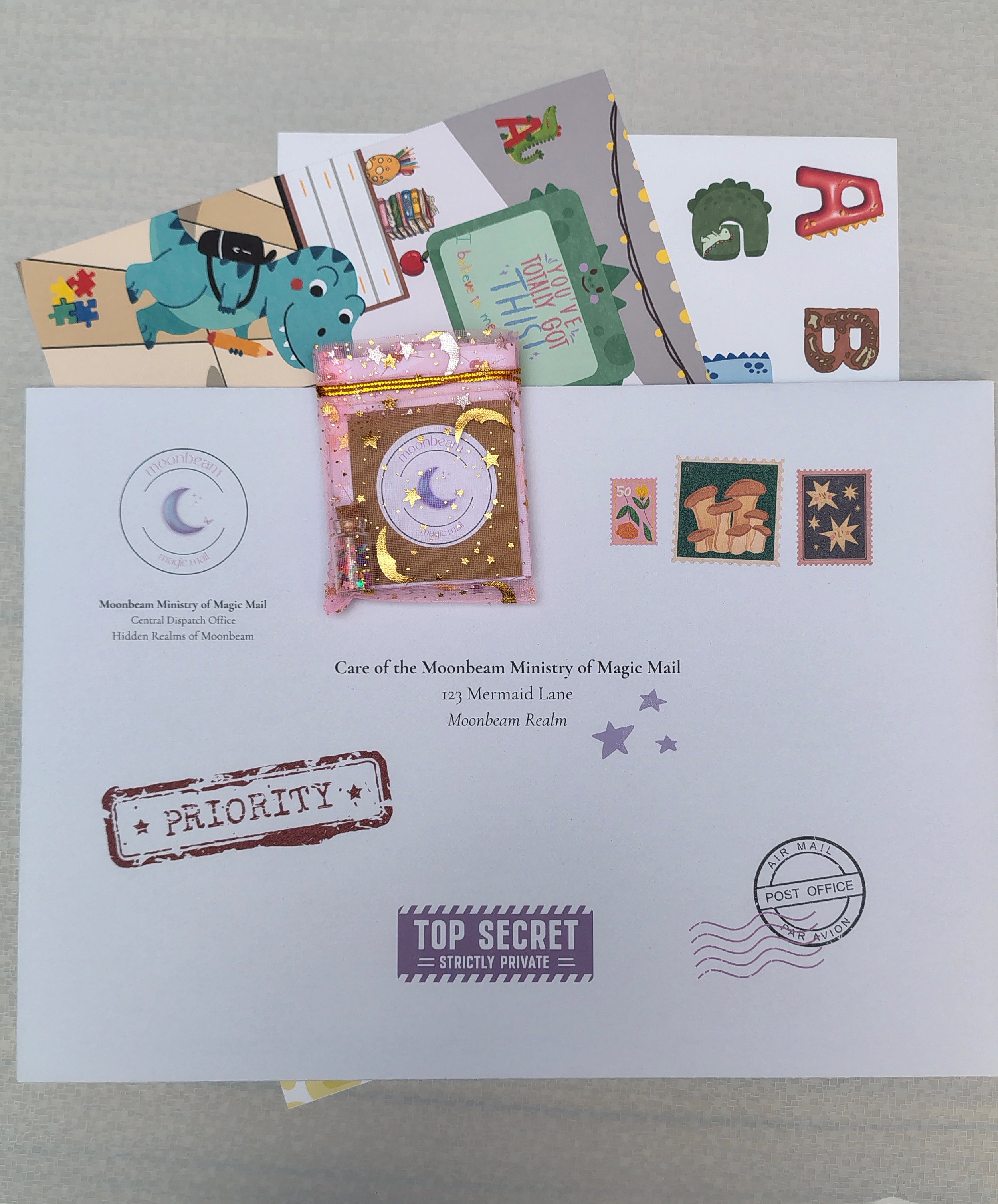 Rocky the Dinosaur - Confidence Letter