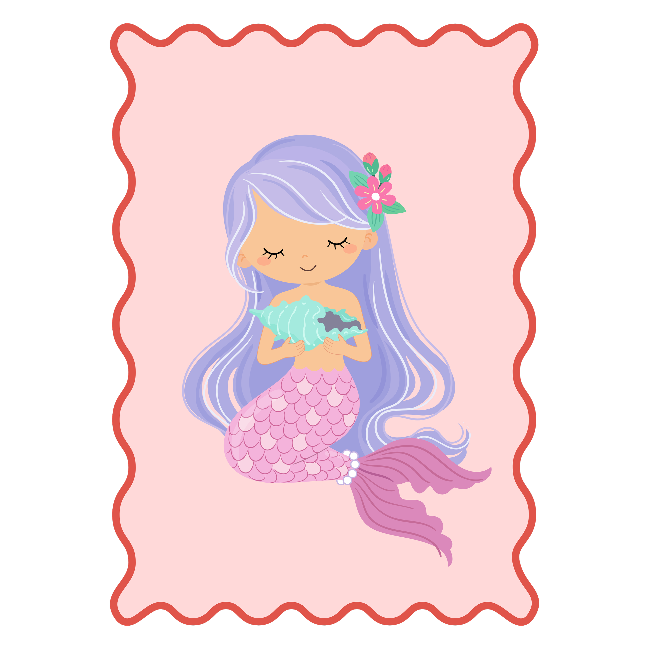 mermaid letters for kids – Moonbeam Magic Mail