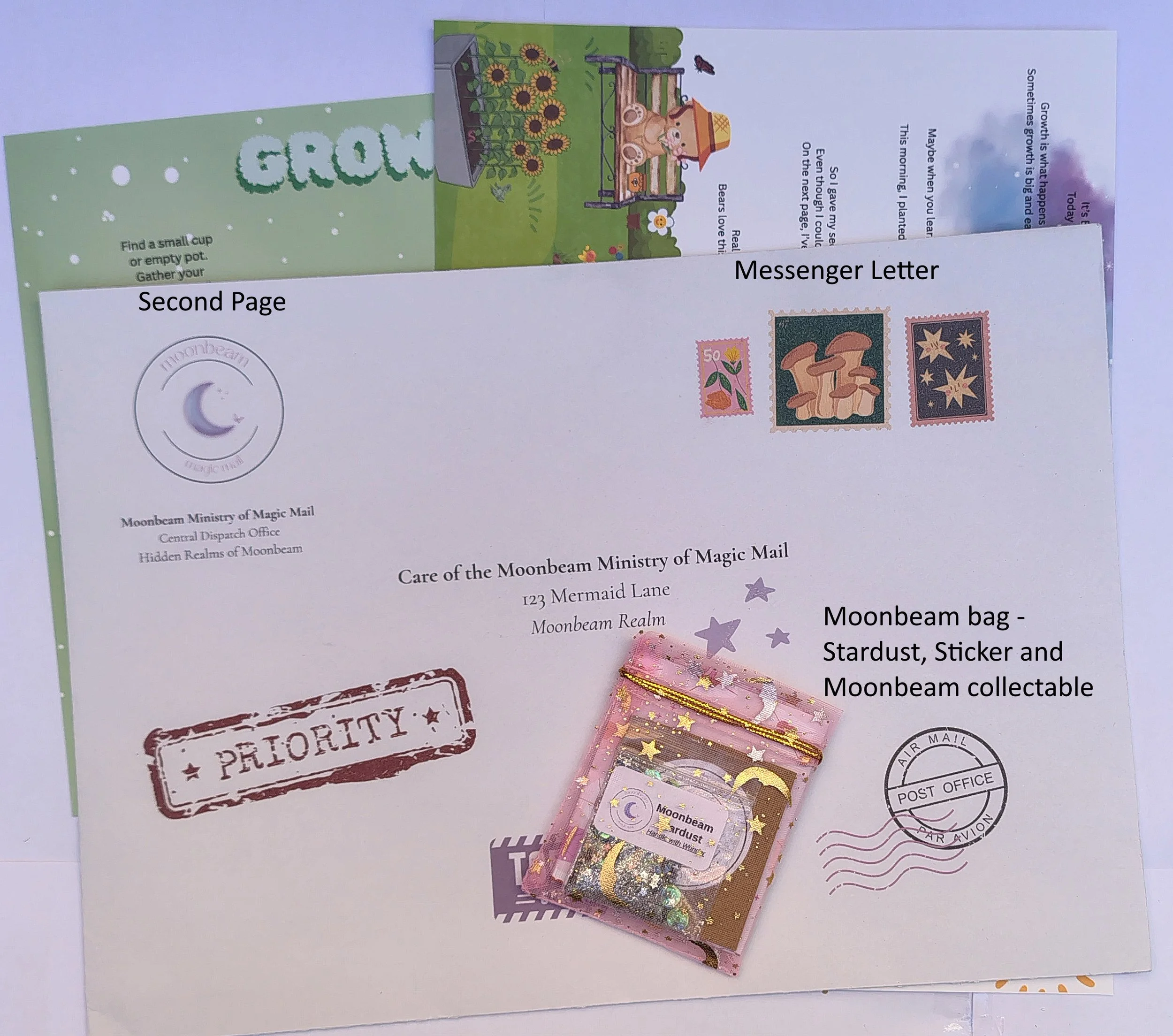 Berry the Teddy Bear - Growth Letter