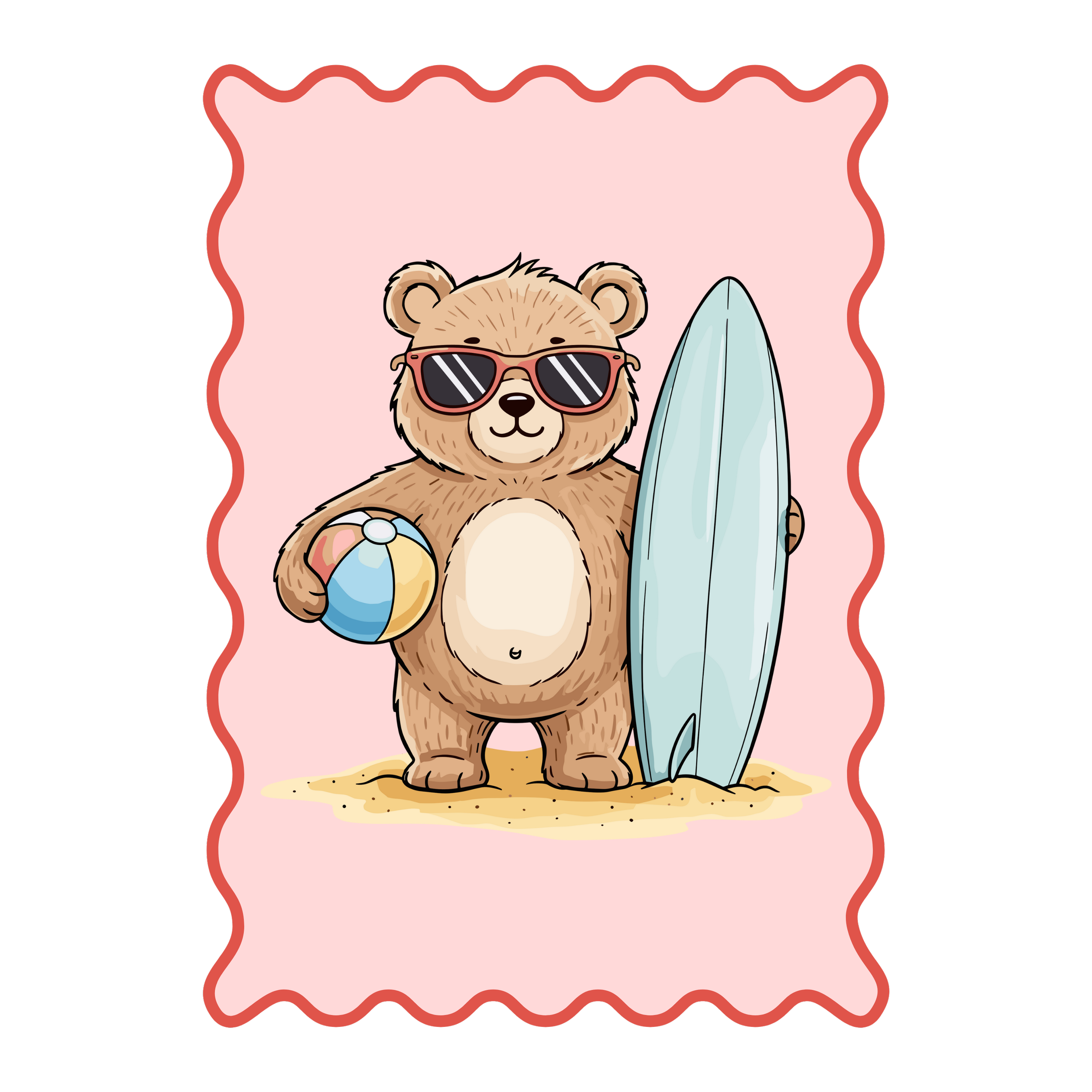 teddy bear letters for kids – Moonbeam Magic Mail